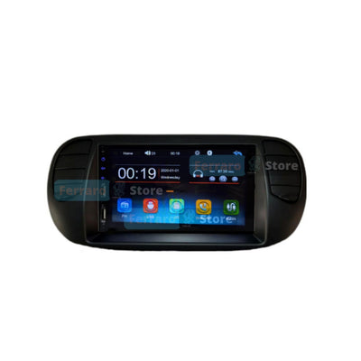 Autoradio per Fiat 500s 7" | 2007-2014 | Bluetooth | Radio | USB | CarPlay + Android Auto