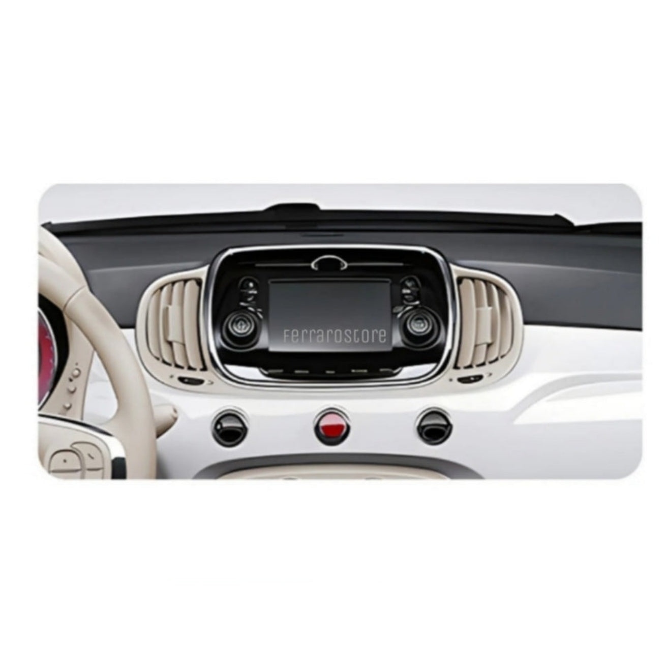 Autoradio per Fiat 500s 7" | 2016 in poi | Android | Bluetooth | CarPlay | Android Auto | 2GB/4GB/6GB Ram