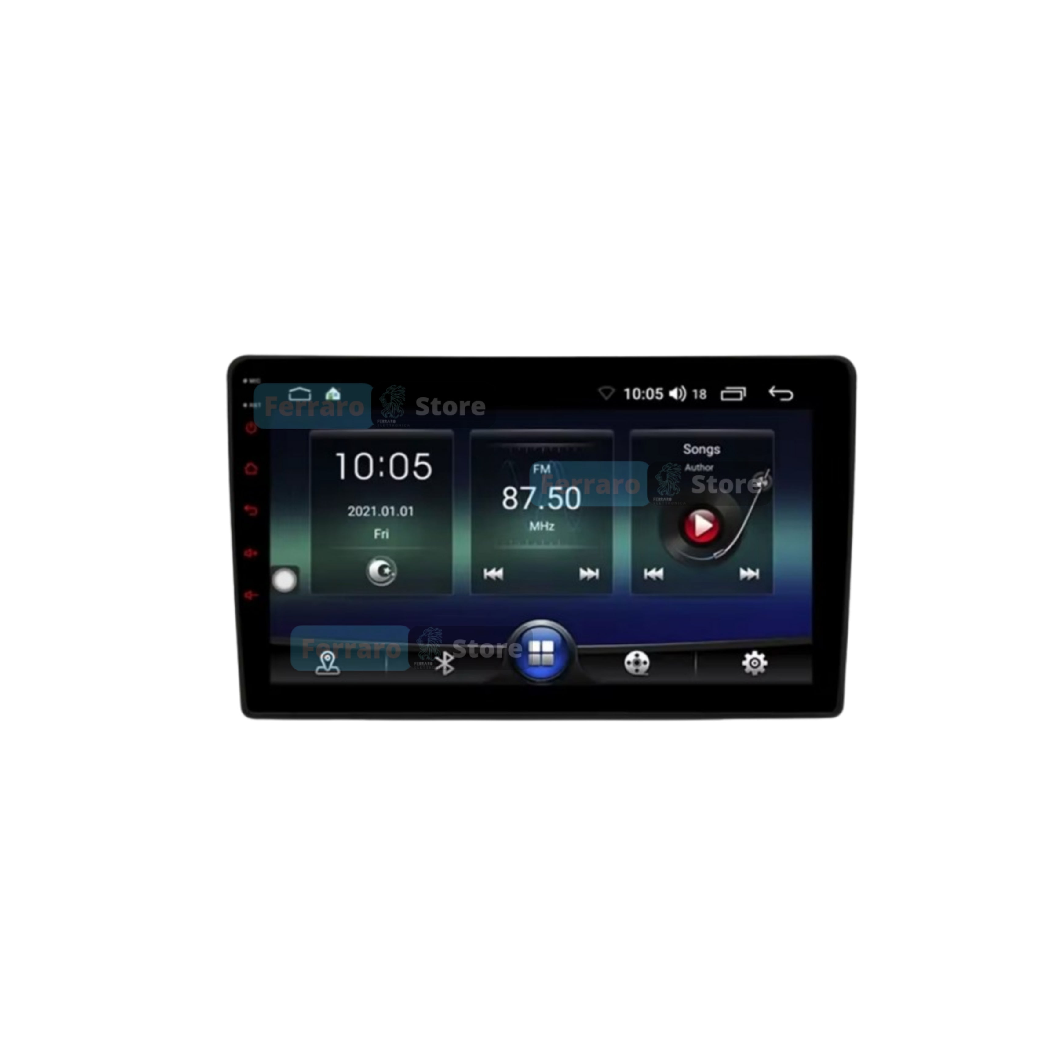 Car Radio for FIAT 500s [2016 onwards] - 2GB/4GB/6GB/8GB Intelligent car system, 2Din 9"Inch, GPS, Navigator, Wifi