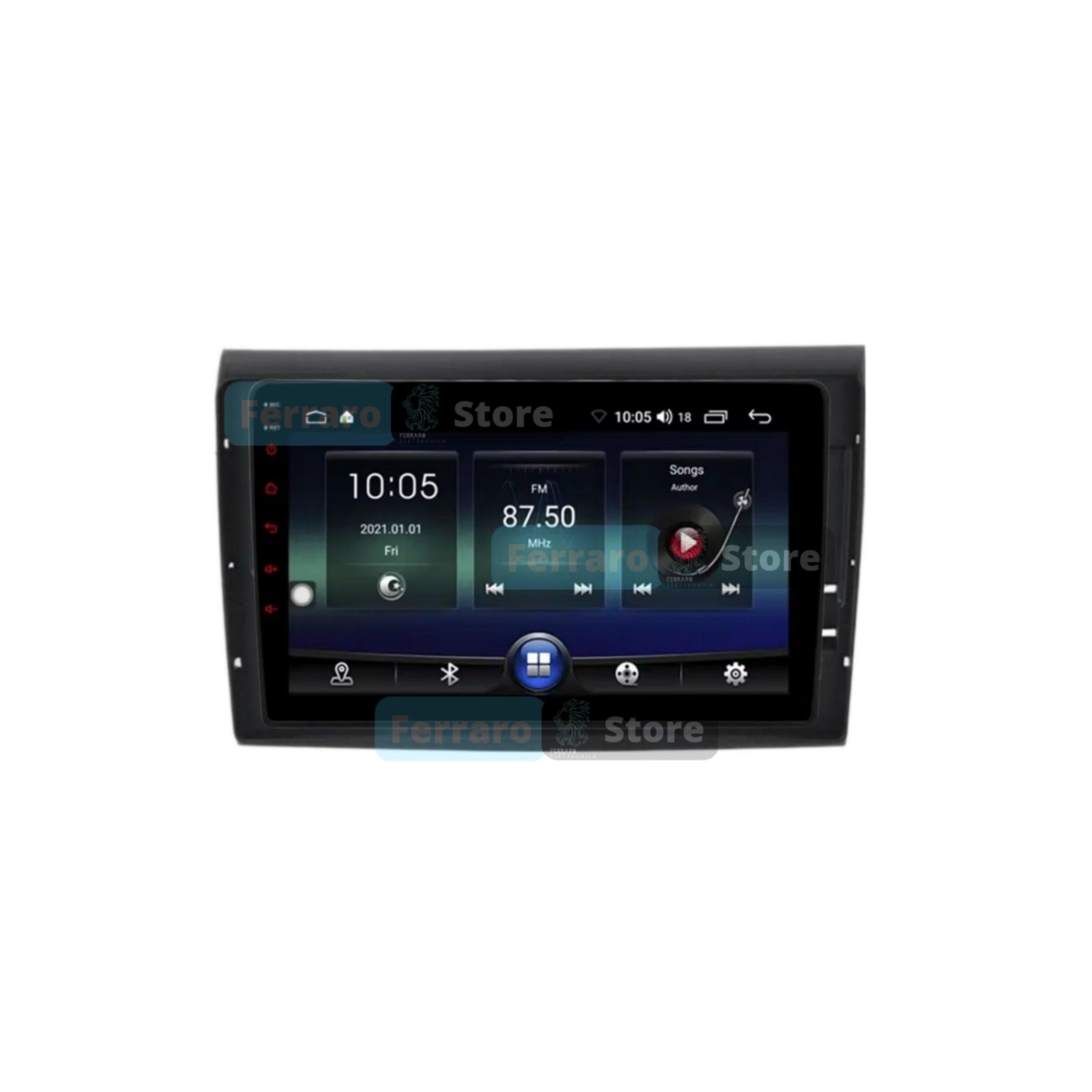 Autoradio per Fiat Bravo 9" | 2007-2016 | Android | Bluetooth | CarPlay | Android Auto | 2GB/4GB/6GB/8GB Ram