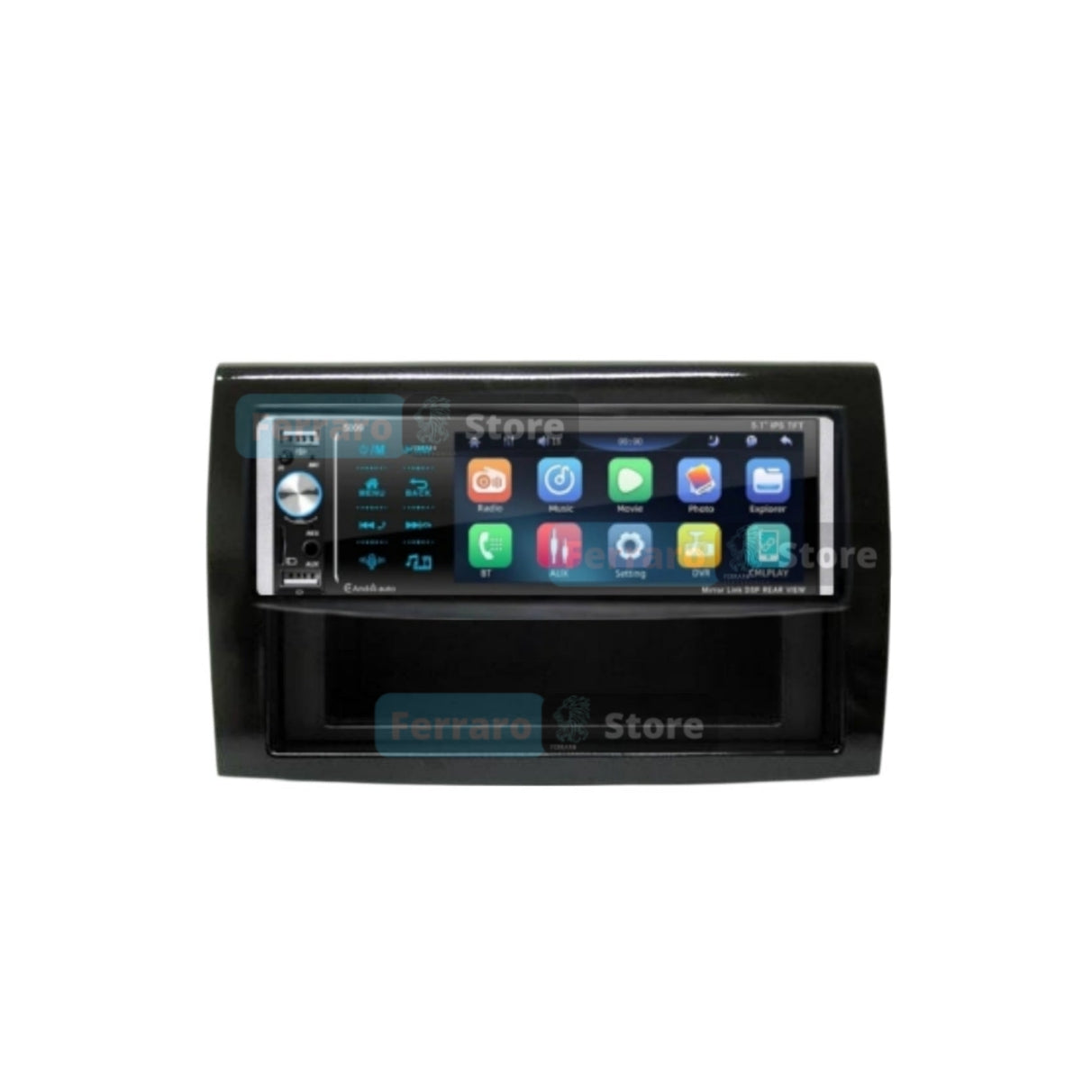 Autoradio per Fiat Bravo 5.5" | 2007-2016 | Bluetooth | Radio | USB | CarPlay | Android Auto