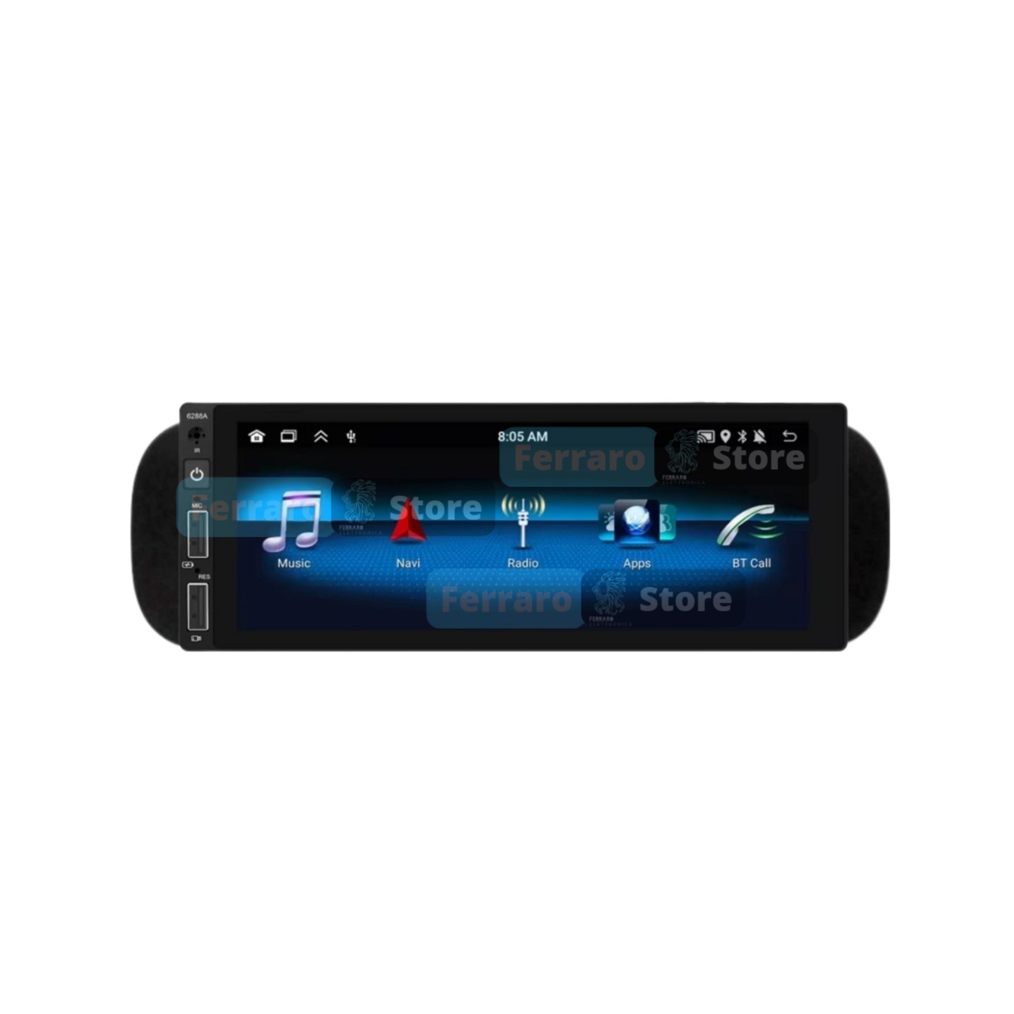 Autoradio per Fiat Panda 3a Serie 6.9" | Android | Bluetooth | CarPlay | Android Auto | 2/32GB Ram