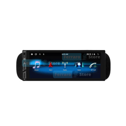 Car Radio for FIAT Panda 3a - 2/32GB, 1Din 6.9"Inch, Android, CarPlay &amp; Android Auto, Bluetooth, Radio, GPS, Wifi, Youtube, PlayStore