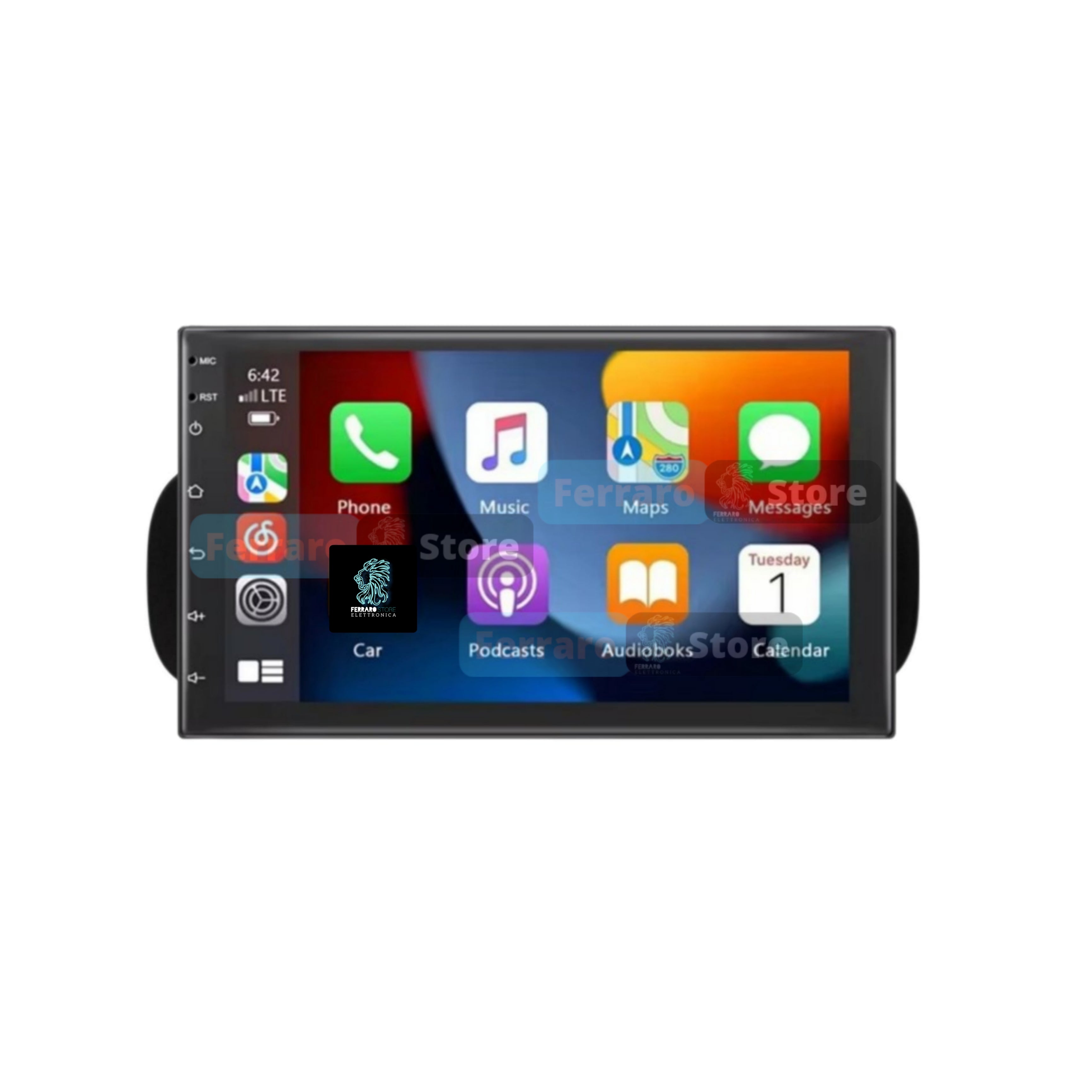 Autoradio per Fiat Panda 3a Serie 7" | Android | Bluetooth | CarPlay | Android Auto | 2/32GB Ram