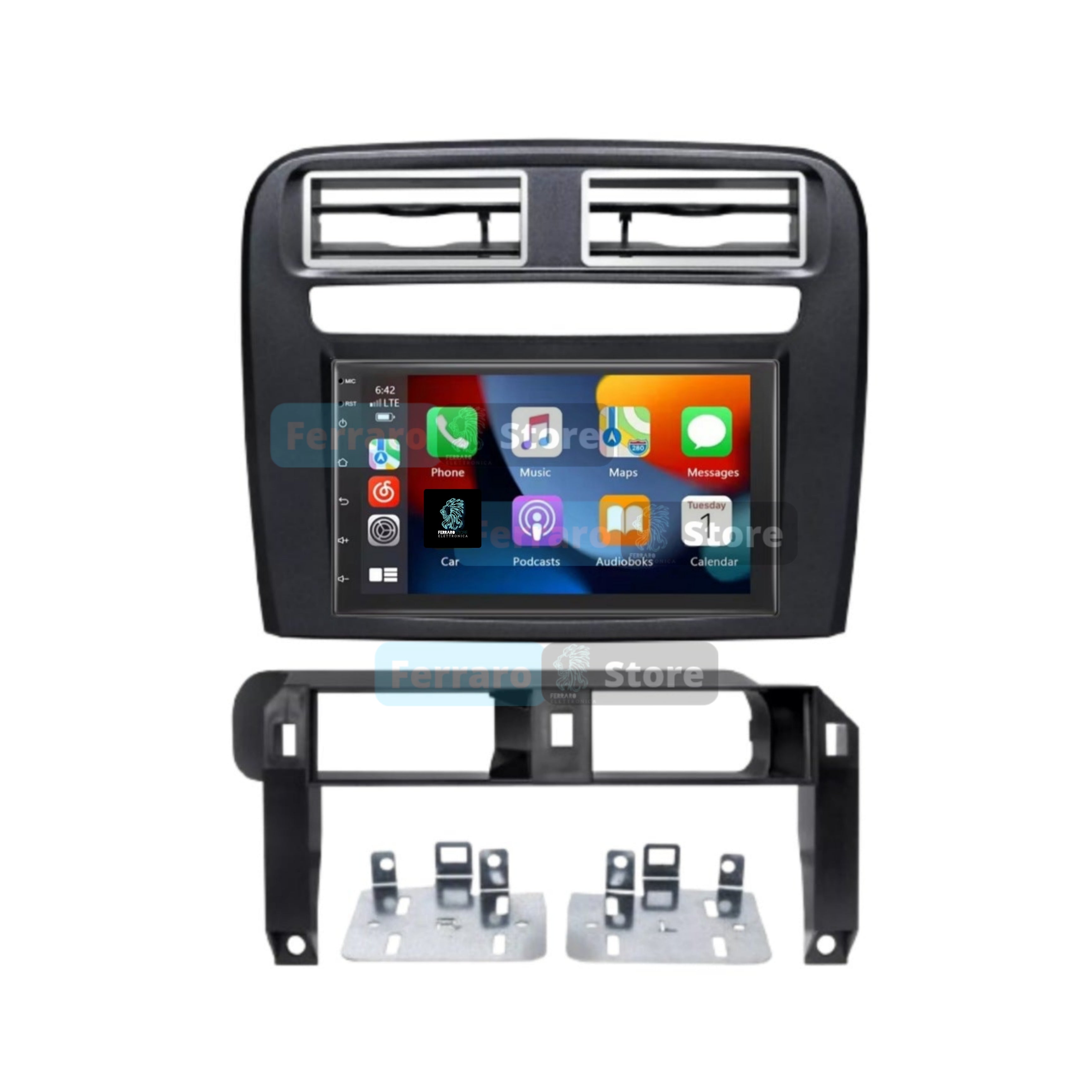 Autoradio per Fiat Grande Punto 7" | 2007-2012 | Android | Bluetooth | CarPlay | Android Auto | 2GB/4GB/6G Ram