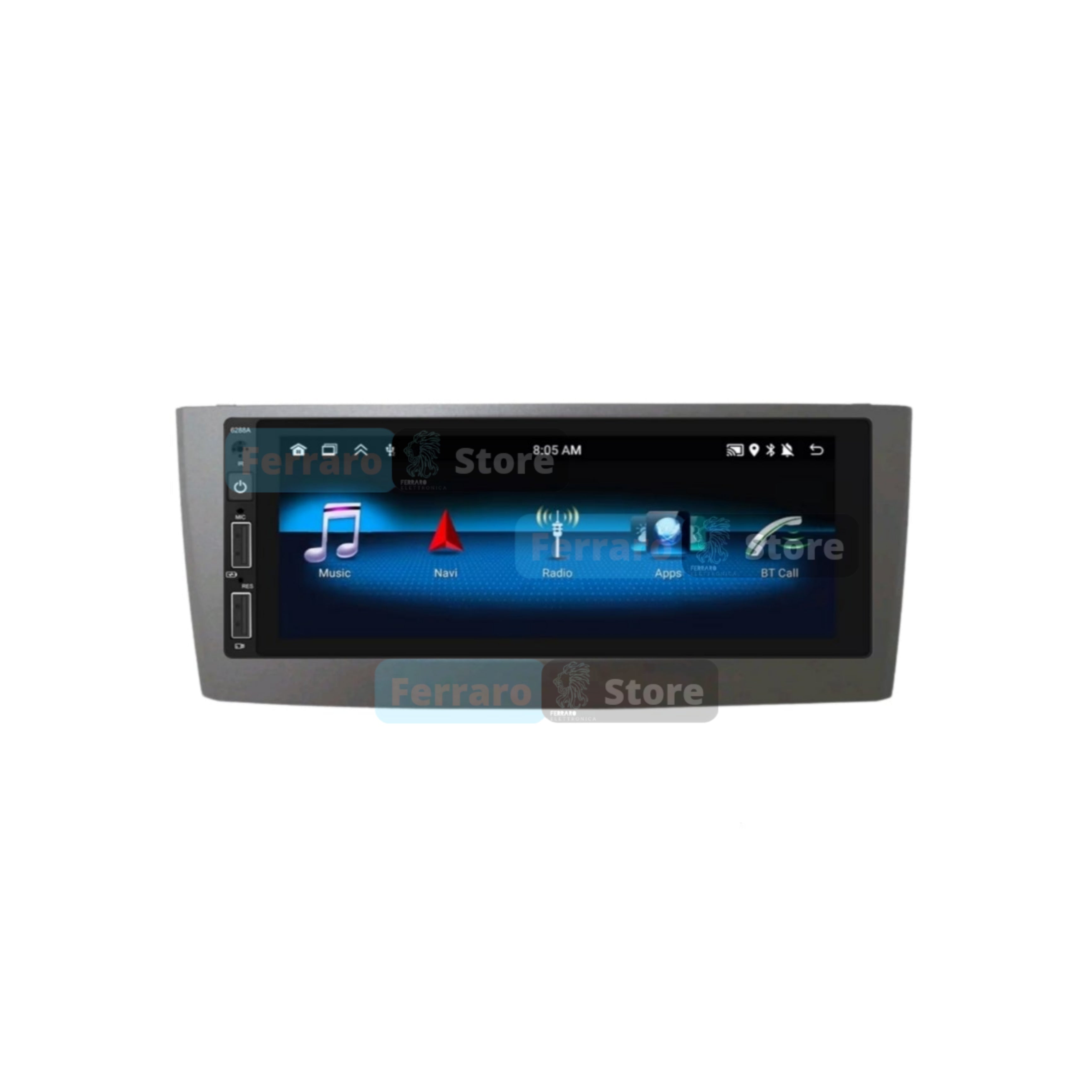 Autoradio per Fiat Grande Punto 6.9" | 2007-2012 | Android | Bluetooth | CarPlay | Android Auto | 2/32GB Ram