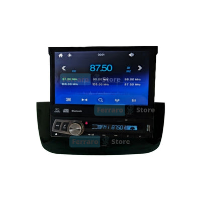 Car Radio for Fiat PUNTO EVO [2009 onwards] - 1Din, 7" Motorized Screen, Bluetooth, Radio, USB, Mirror Link for Android