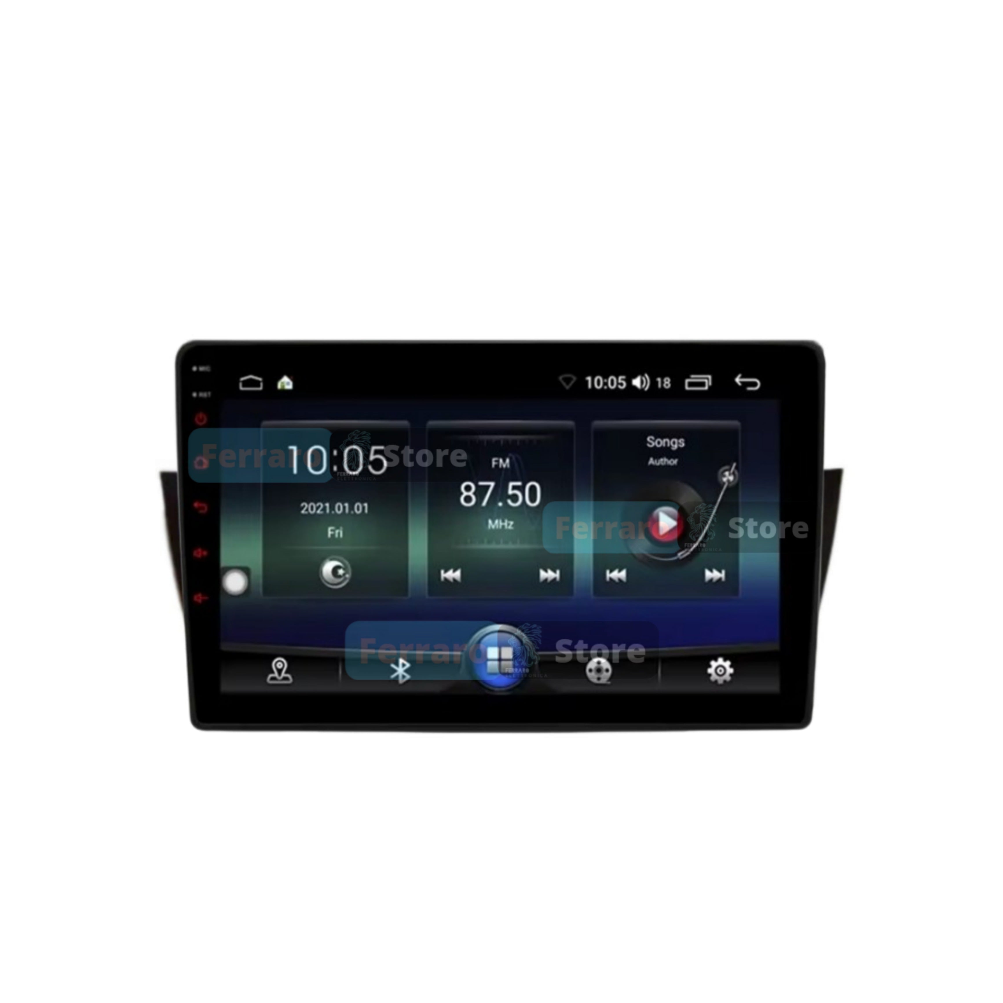 PUNTO EVO Car Radio [2009 onwards] - 1Din 9"Inch, Bluetooth, Radio, Android, PlayStore, Youtube, Navigator