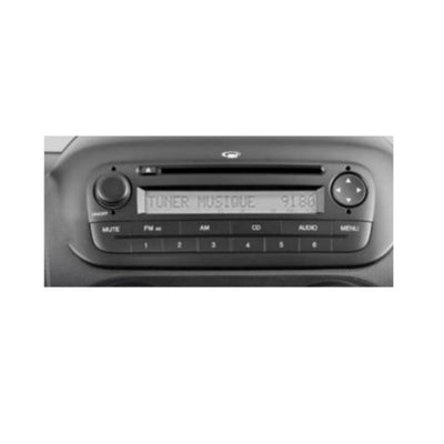 Autoradio per Fiat Qubo 7" | Citroen Nemo | Peugeot Bipper | 2008 - 2017 | Android | Bluetooth | CarPlay | Android Auto | 4GB/8GB Ram