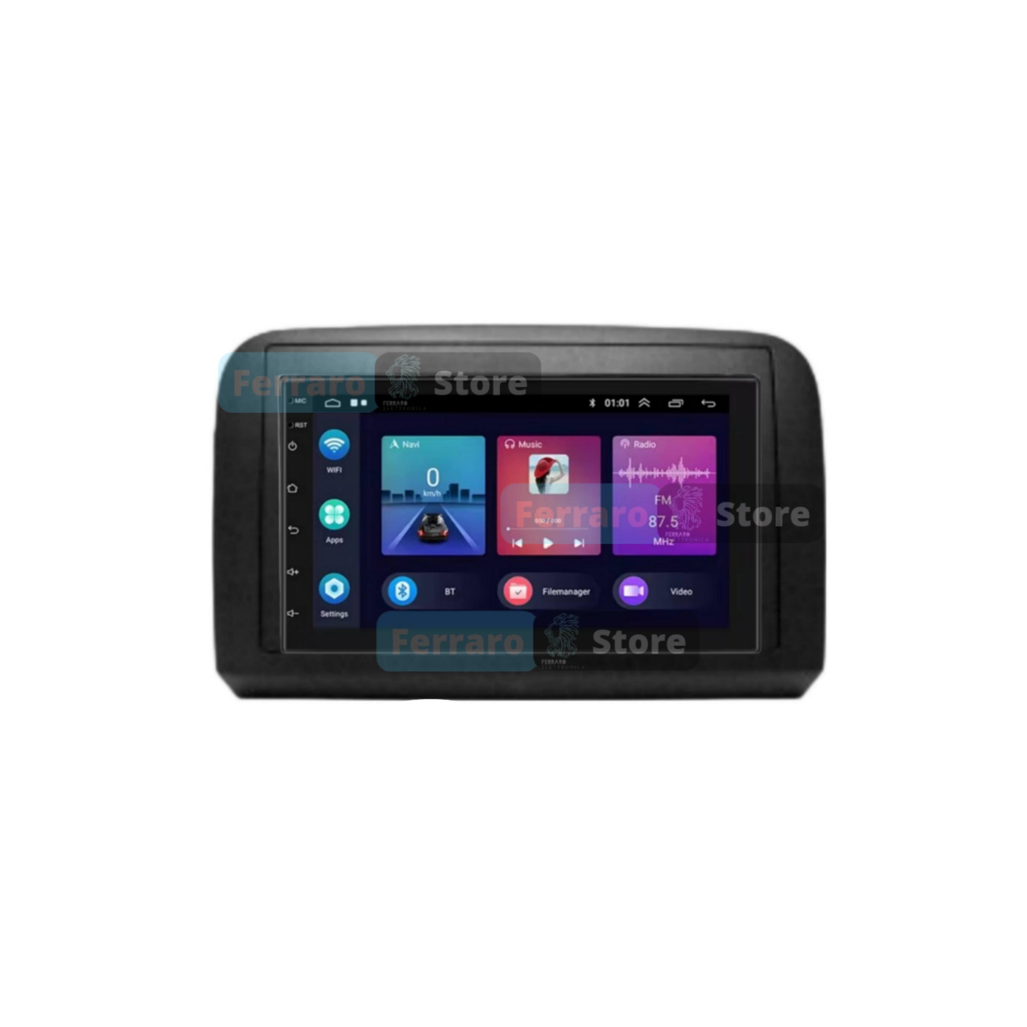 Autoradio per Fiat idea | Lancia Musa 7" | 2003-2008 | Android | Bluetooth | CarPlay | Android Auto | 2GB/4GB/6GB Ram