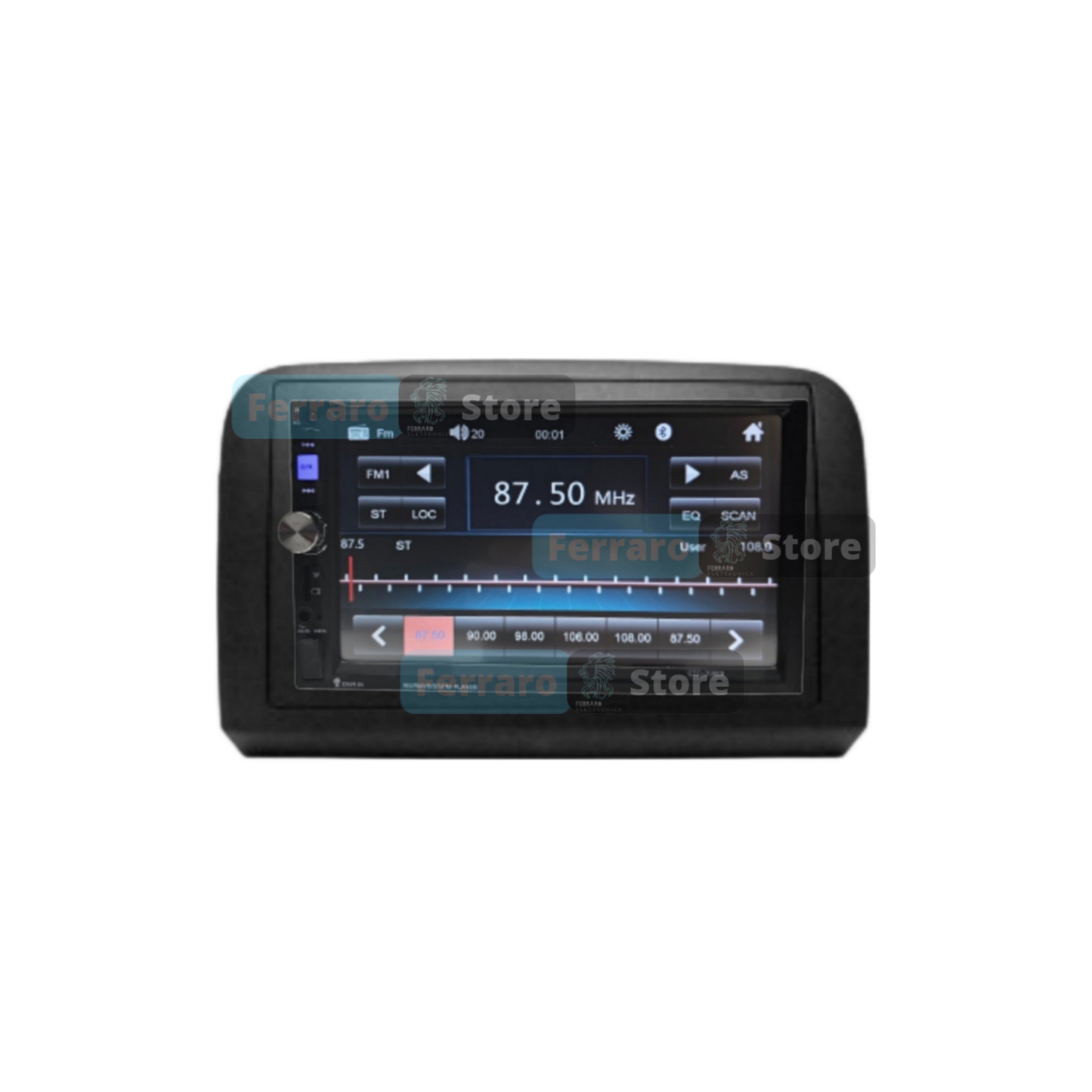 Autoradio per Fiat Idea | Lancia Musa 7" | 2003-2008 | Bluetooth | Radio | USB | Mirror Link