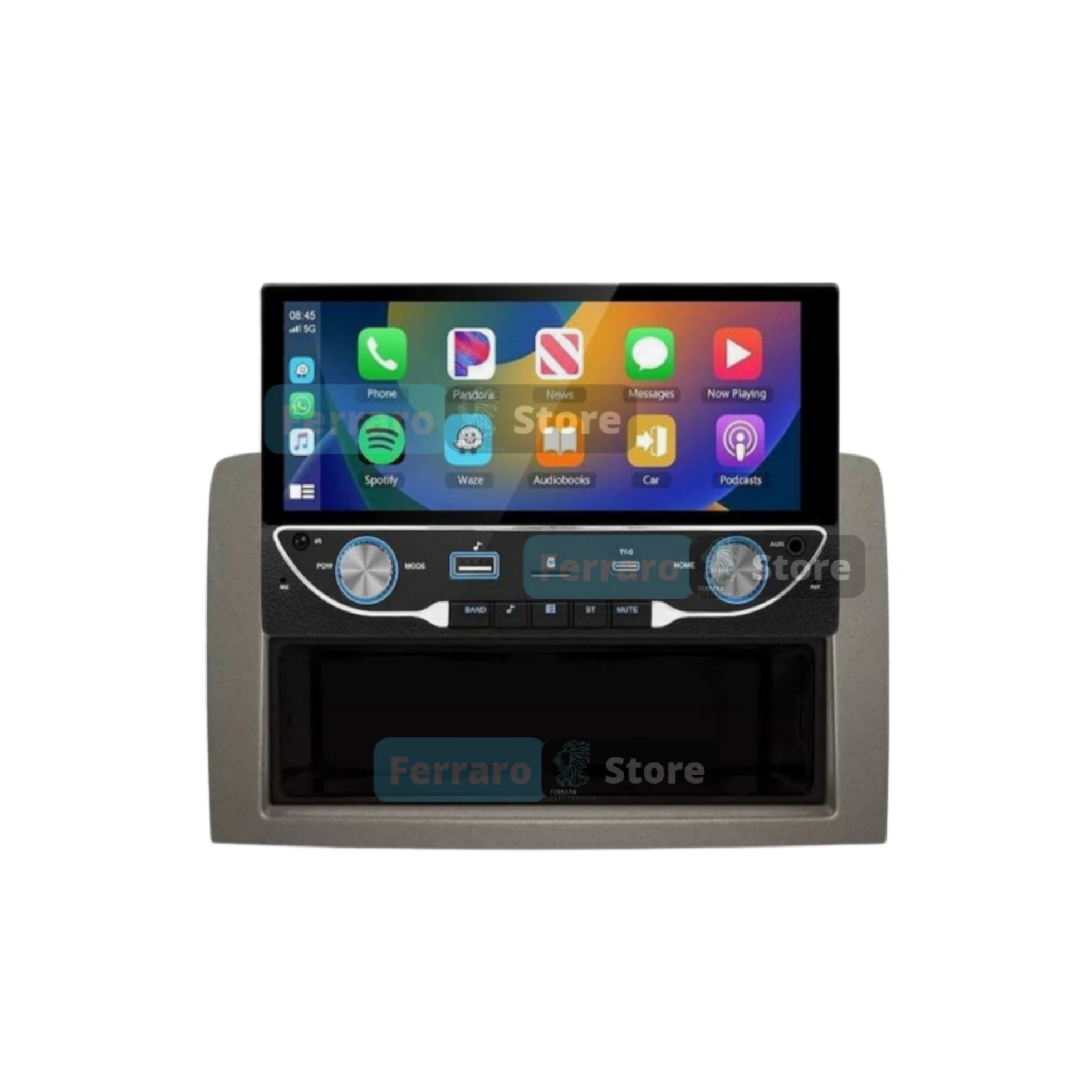 Autoradio per Fiat Idea | Lancia Musa 6.8" | 2003-2008 | Bluetooth | Radio | USB | CarPlay | Android Auto