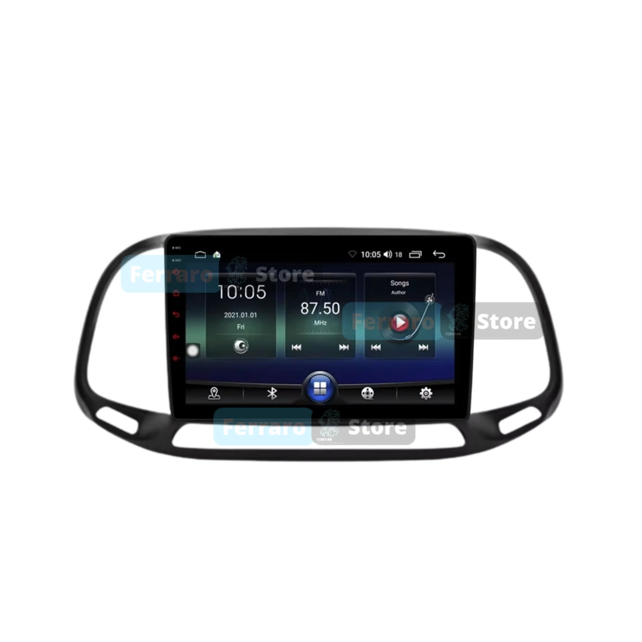 Autoradio per Fiat Doblo 9" | 2015-2019 | Android | Bluetooth | CarPlay | Android Auto | 2GB/4GB/6GB/8GB Ram