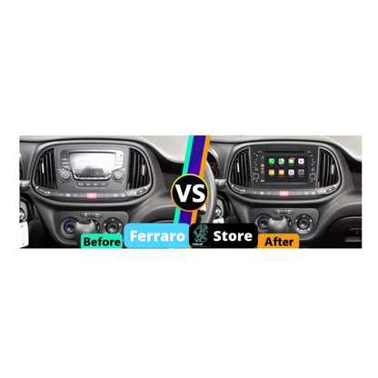 Autoradio per Fiat Doblo 7" | 2015-2023 | Android | Bluetooth | CarPlay | Android Auto | 4GB/8GB Ram