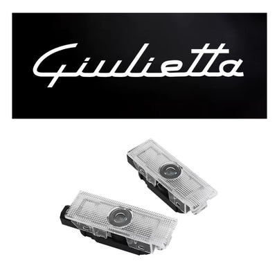 Luce di Cortesia Alfaromeo Giulietta (2011-2018) Plug and Play, Proiettore Logo