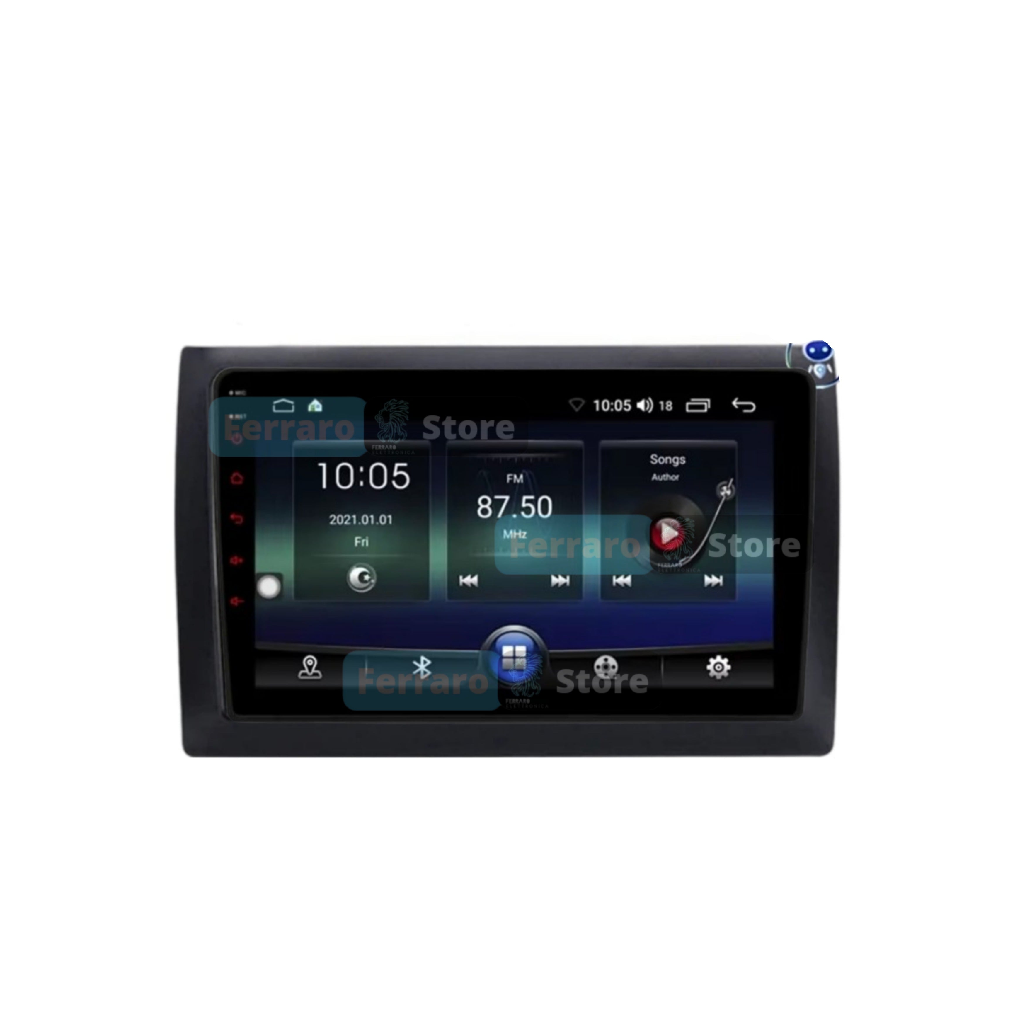 Autoradio per Fiat Stilo 9" | 2001-2010 | Android | Bluetooth | CarPlay | Android Auto | 2GB/4GB/6GB/8GB Ram