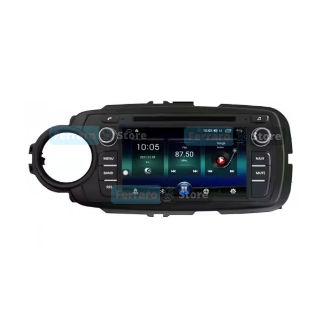 Autoradio per Toyota Yaris XP130 Vitz 7" | 2010-2014 | Android | Bluetooth | CarPlay | Android Auto | 4GB/8GB Ram