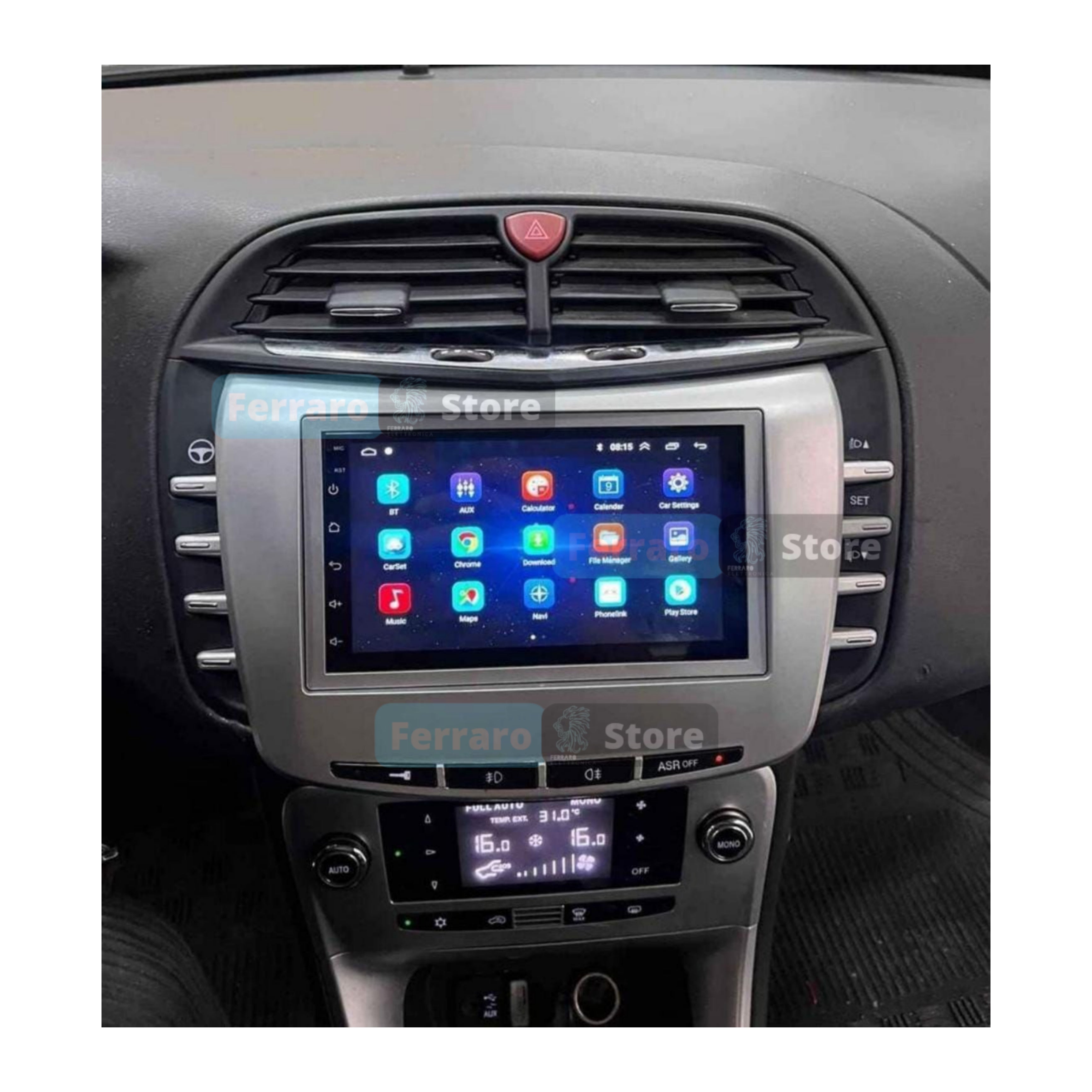 Autoradio per Lancia Delta 7" | 2009-2014 | Android | Bluetooth | CarPlay | Android Auto | 2GB/4GB/6GB Ram