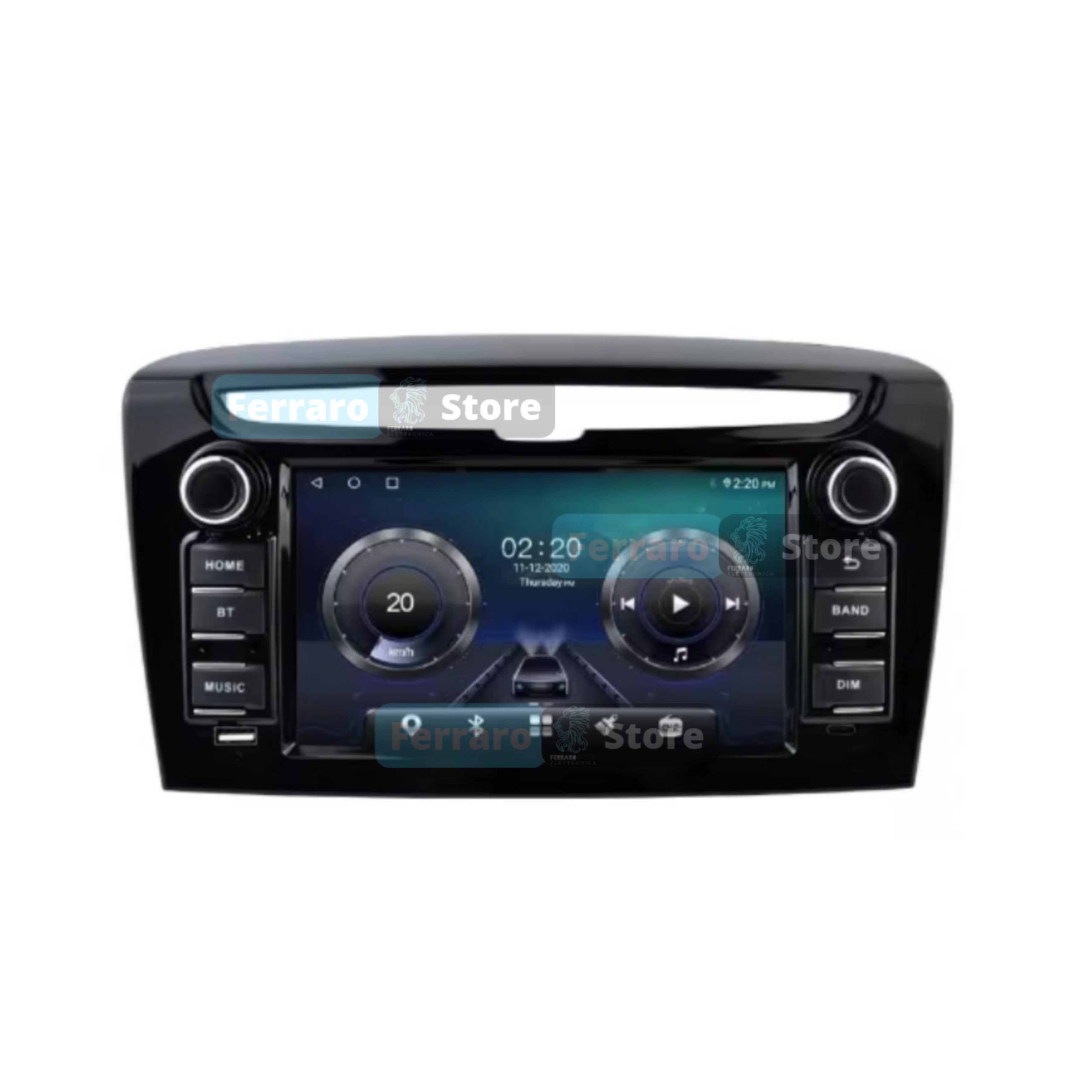 Autoradio per Lancia Y 7" | 2012-2020 | Android | Bluetooth | CarPlay | Android Auto | 4GB/6GB Ram