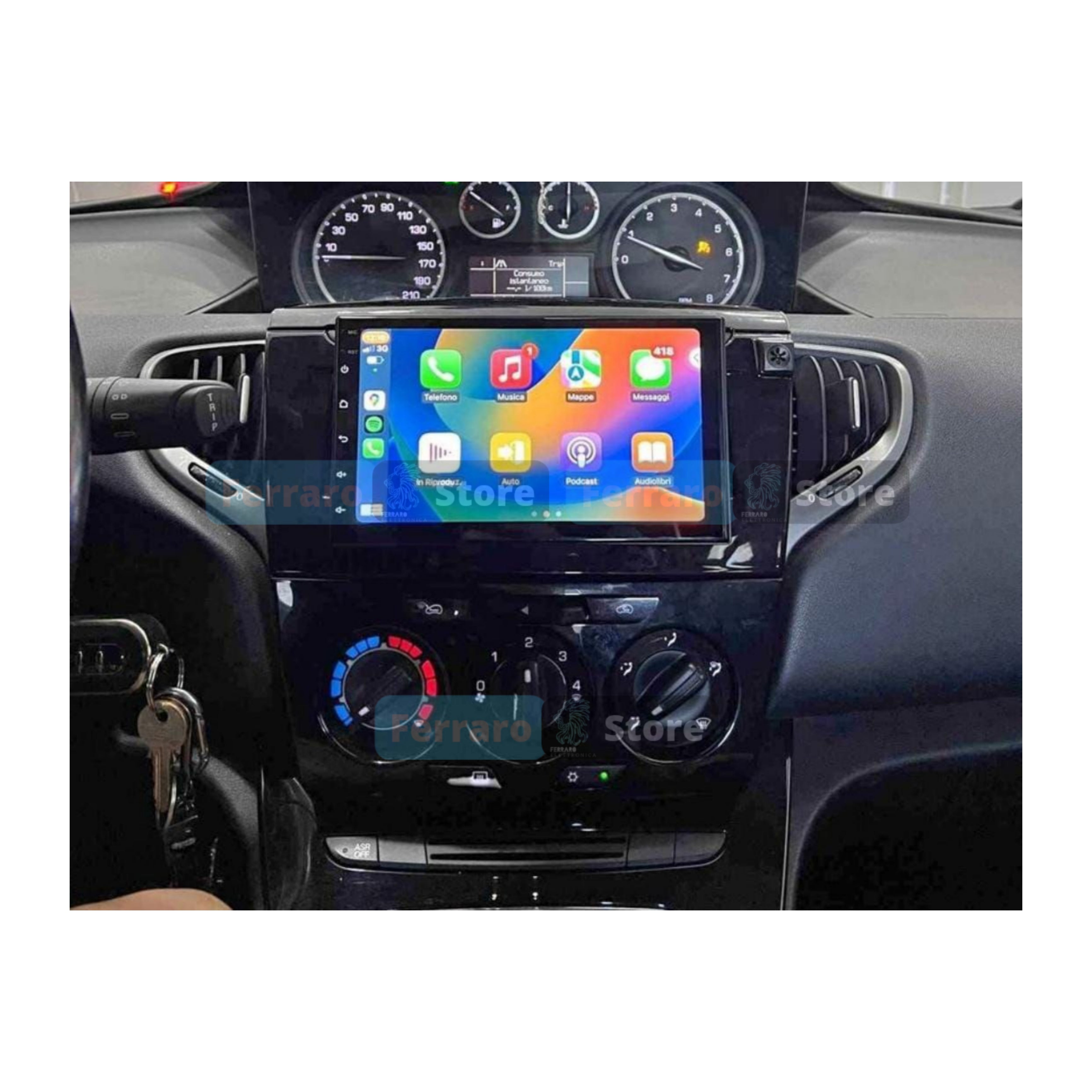 Autoradio per Lancia Y 7" | 2012-2020 | Android | Bluetooth | CarPlay | Android Auto | 2GB/4GB/8GB RAM