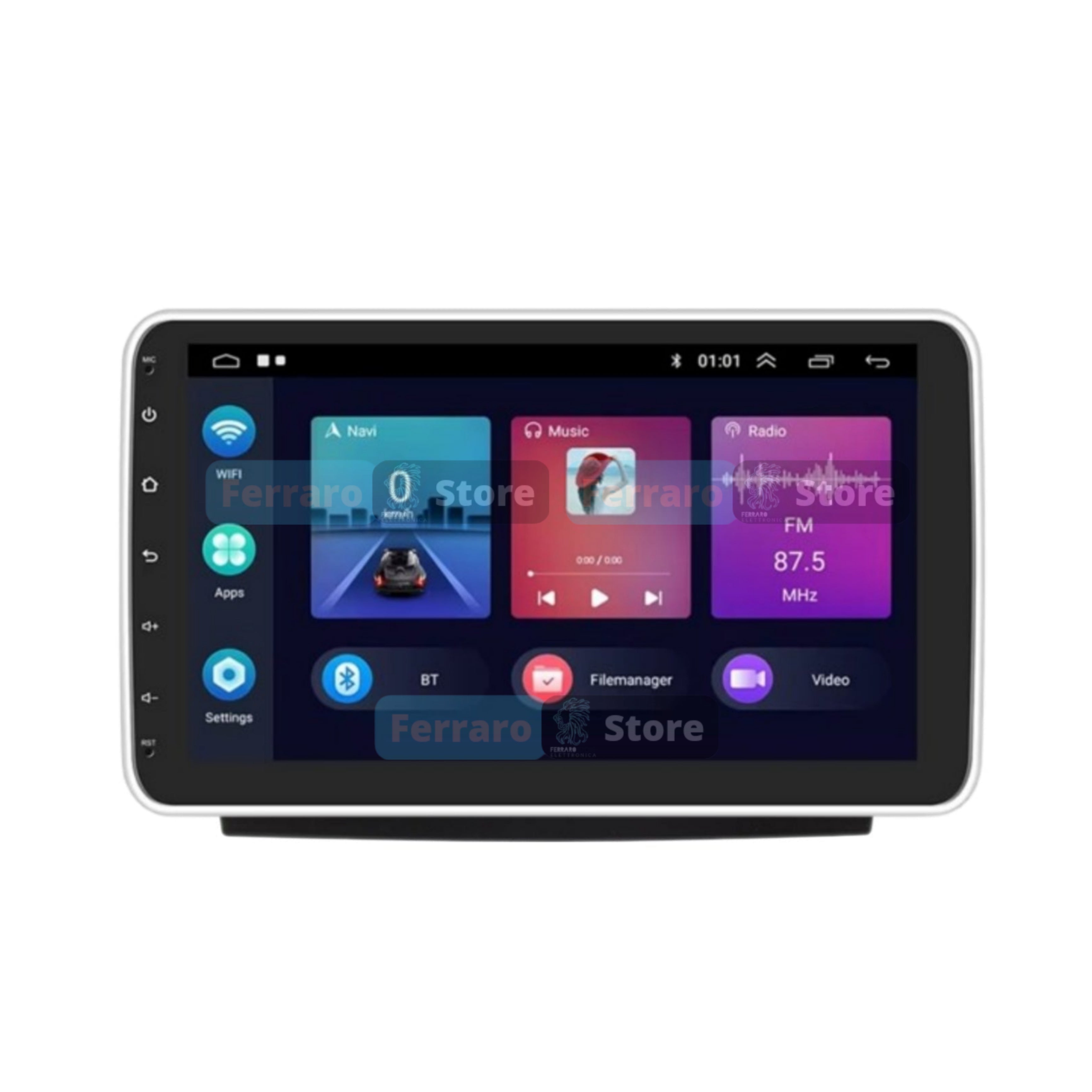 Car Radio for Lancia Y [2012-2020] - Intelligent car system, 1Din 10"Inch, GPS, Navigator, Wifi