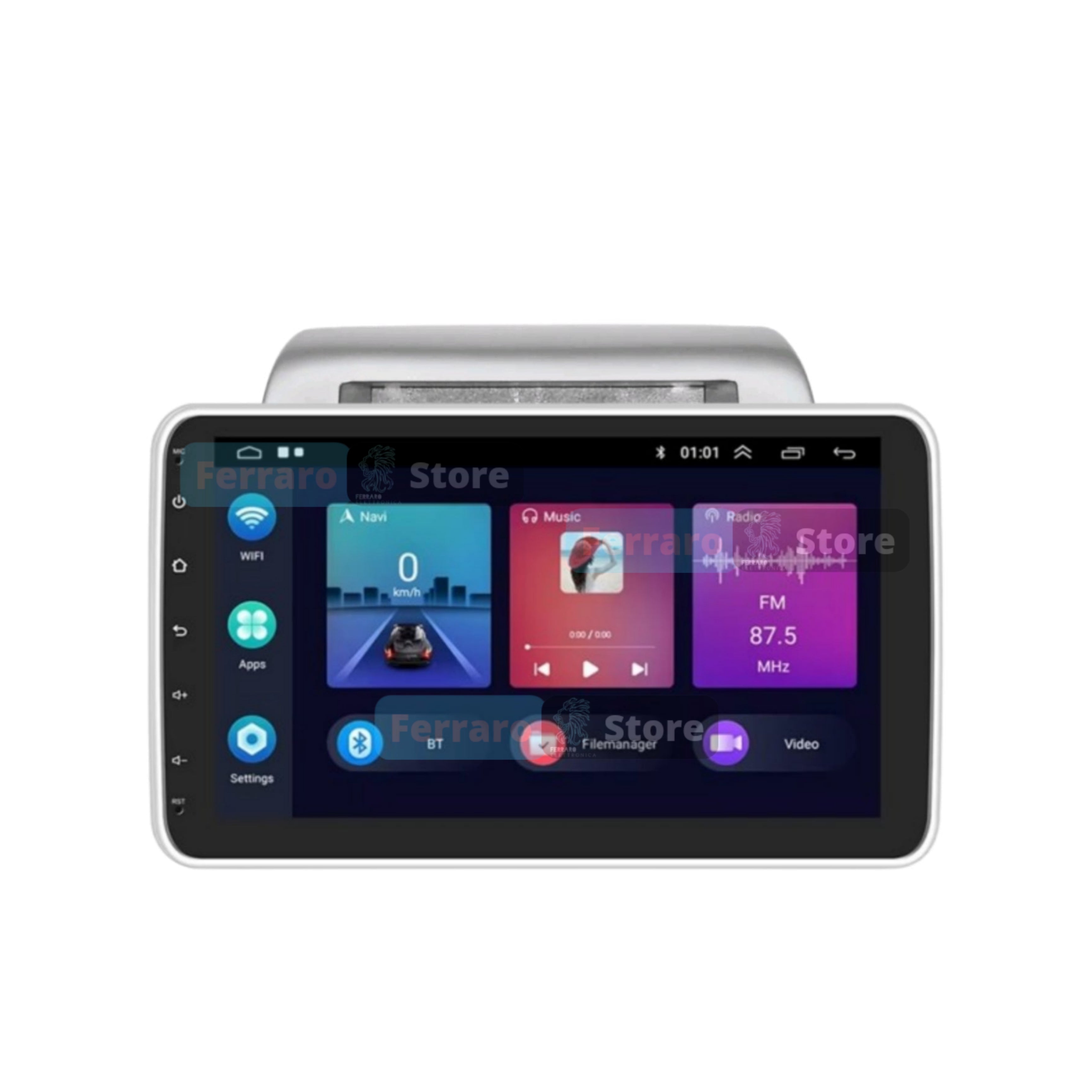 Autoradio per Lancia Y 10" | Dal 2003 | Android | Bluetooth | CarPlay | Android Auto | 2GB/6GB/8GB Ram