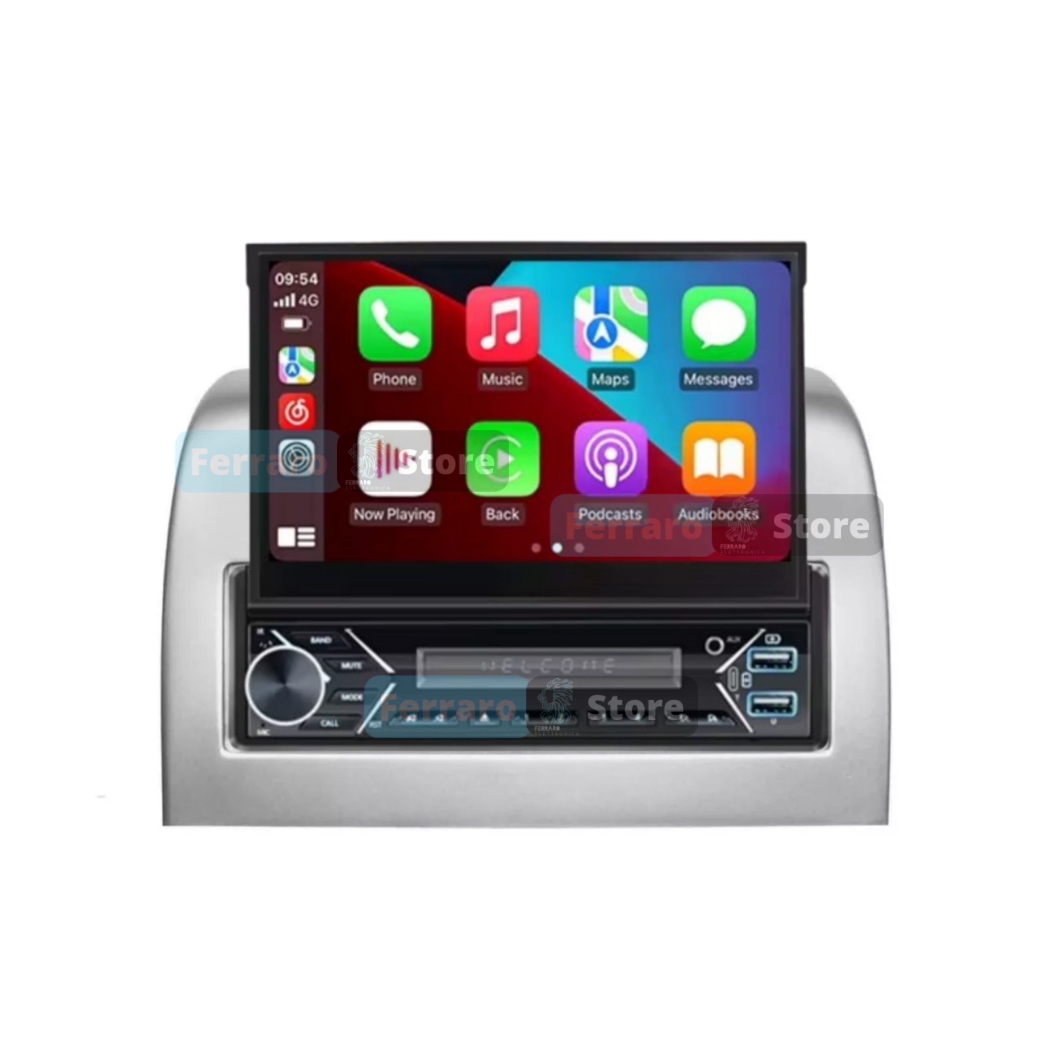 Autoradio per Lancia Y 7" | Dal 2003 | Android | Bluetooth | Motorizzato | CarPlay | Android Auto | 2/32GB Ram