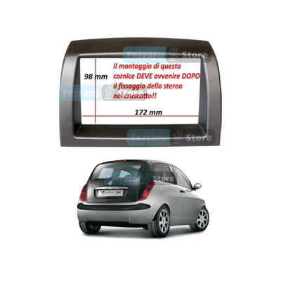 Mascherina 2DIN, per Lancia y dal 2003>