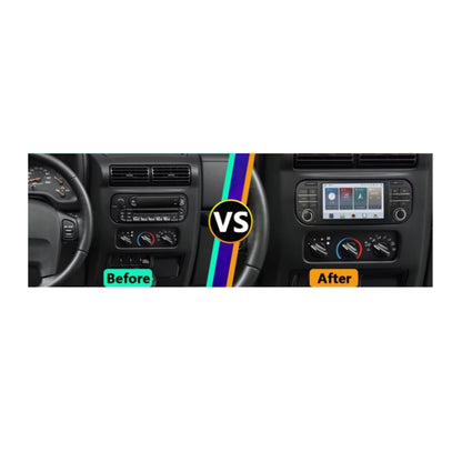 Autoradio per Jeep Wrangler/Cherokee 5" | Android | Bluetooth | CarPlay | Android Auto | 4GB/8GB Ram