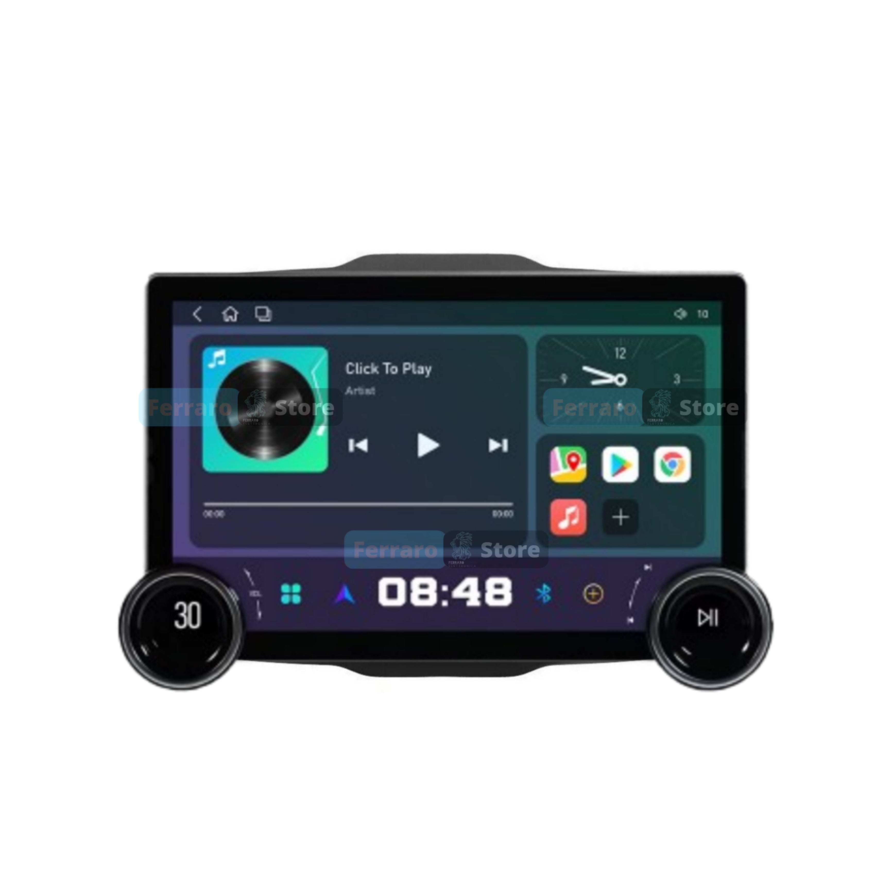 Autoradio per Jeep Renegade 11.8" 2K |2016-2020 | Android | Bluetooth | CarPlay | Android Auto | 4/64GB Ram