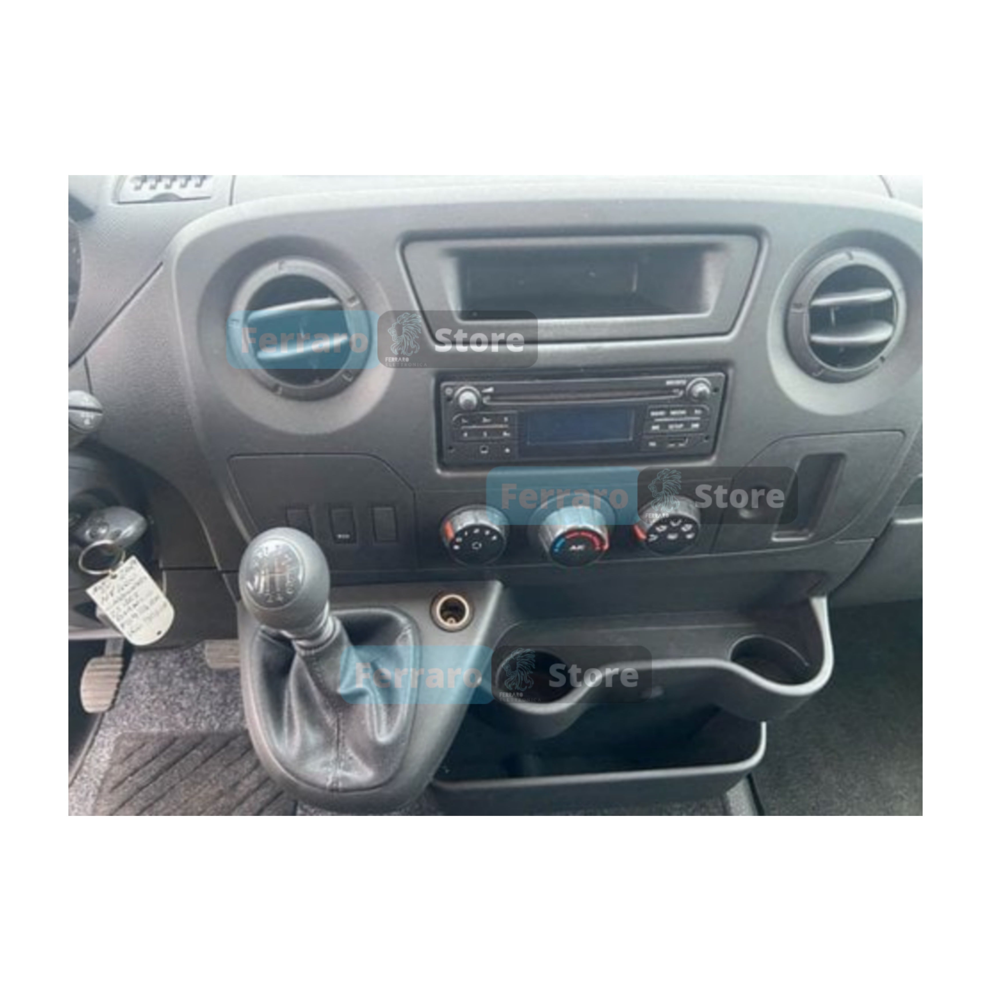 Autoradio Android 13 Pour Renault Master / Nissan NV400 / Opel Movano (2009-2021) - 9 Pouces, CarPlay/Android Auto