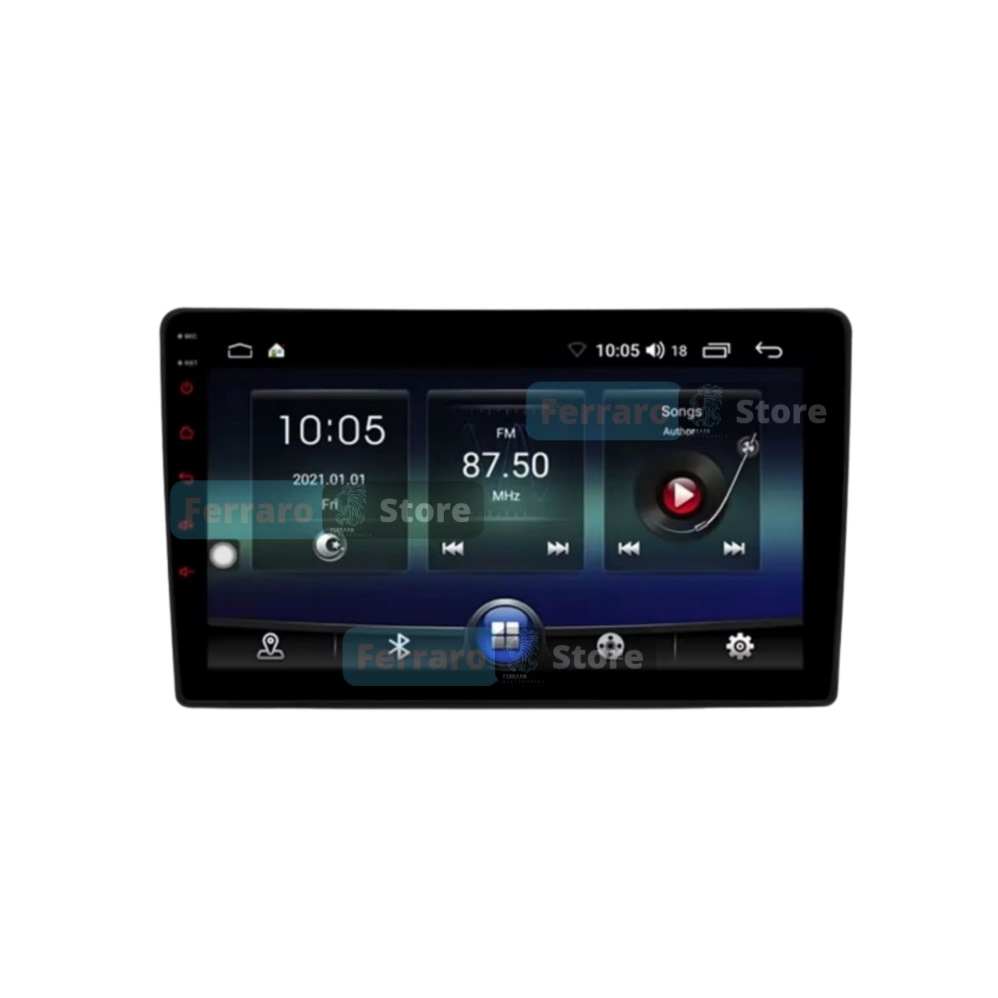 Autoradio per Fiat Idea | Lancia Musa 9" | 2003-2008 | Android | Bluetooth | CarPlay | Android Auto | 2GB/4GB/6GB/8GB Ram