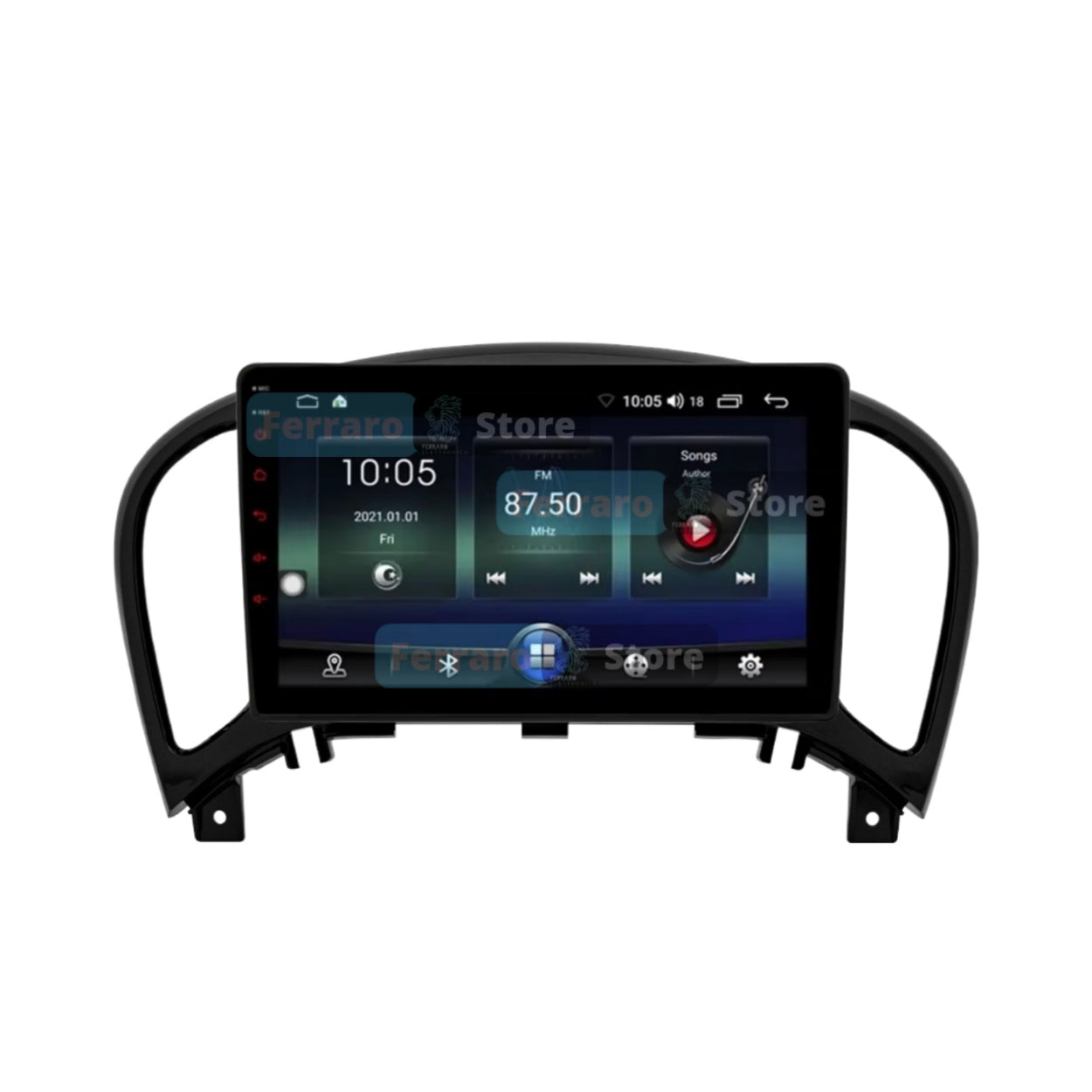 Autoradio per Nissan Juke 9" | 2010-2021 | Android | Bluetooth | CarPlay | Android Auto | 2GB/4GB/6GB/8GB Ram