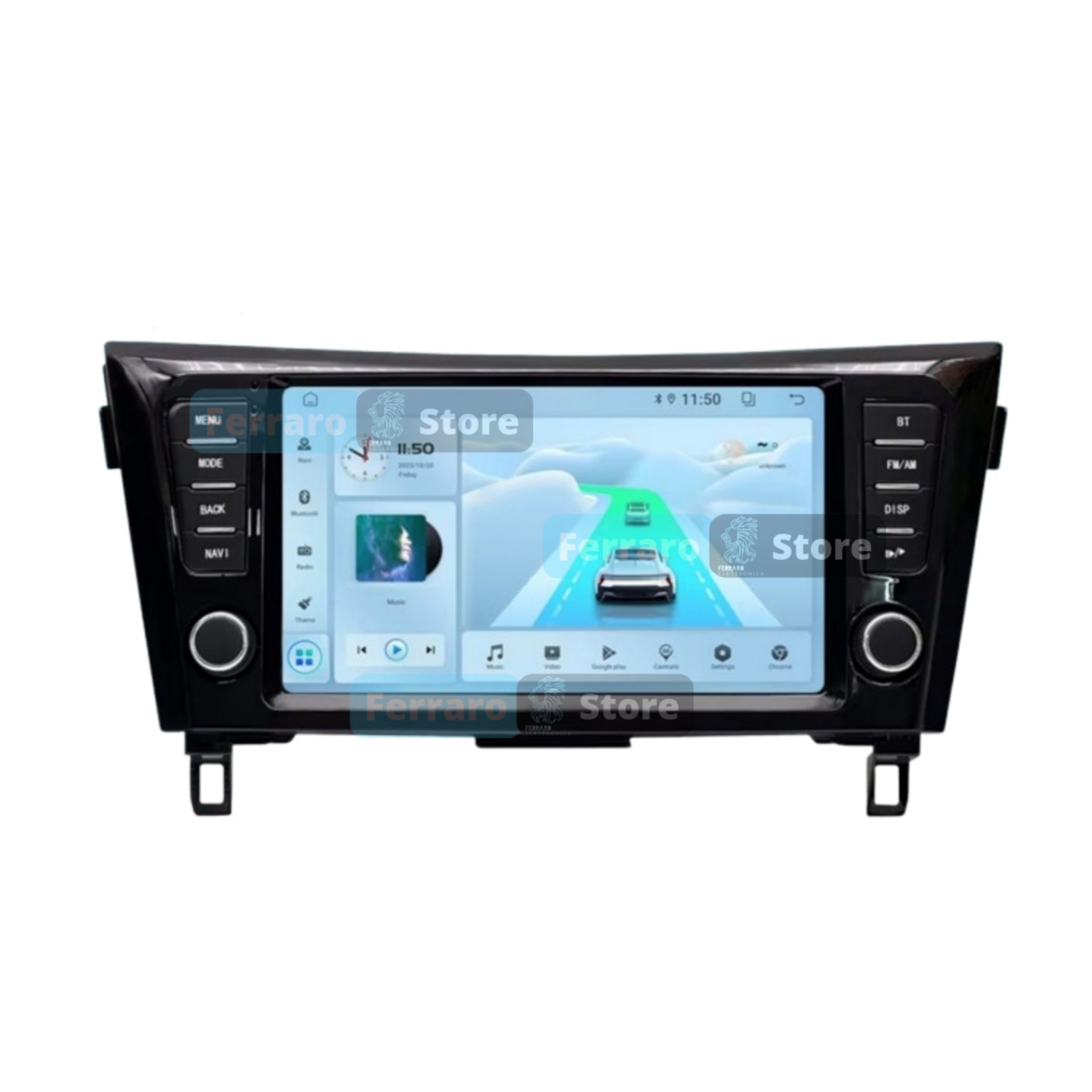 Autoradio per Nissan Qashqai J11 | x-Trail 3 T32 9" | 2013-2017 | Android | Bluetooth | CarPlay | Android Auto | 2GB/4GB/6GB/8GB Ram