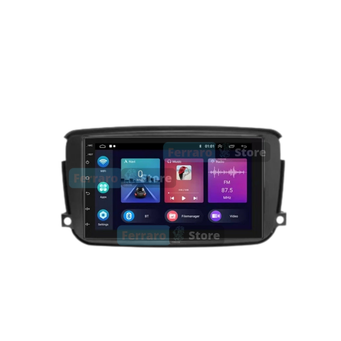 Autoradio per Smart 451 7" | 2002-2015 | Android | Bluetooth | CarPlay | Android Auto | 2GB/4GB/6GB Ram