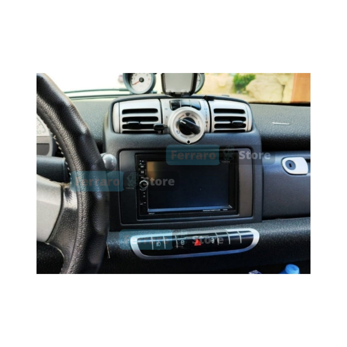 Car Radio for SMART FORTWO 451 [2002 - 2015] - 2Din 7"Inch, Bluetooth, Radio, Touch, USB, SD, Mirror Link Android &amp; IOS