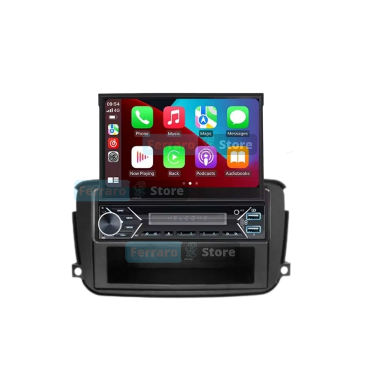 Autoradio per Smart 451 7" | 2002-2015 | Bluetooth | Motorizzato | Android | CarPlay | Android Auto | 1GB/2GB