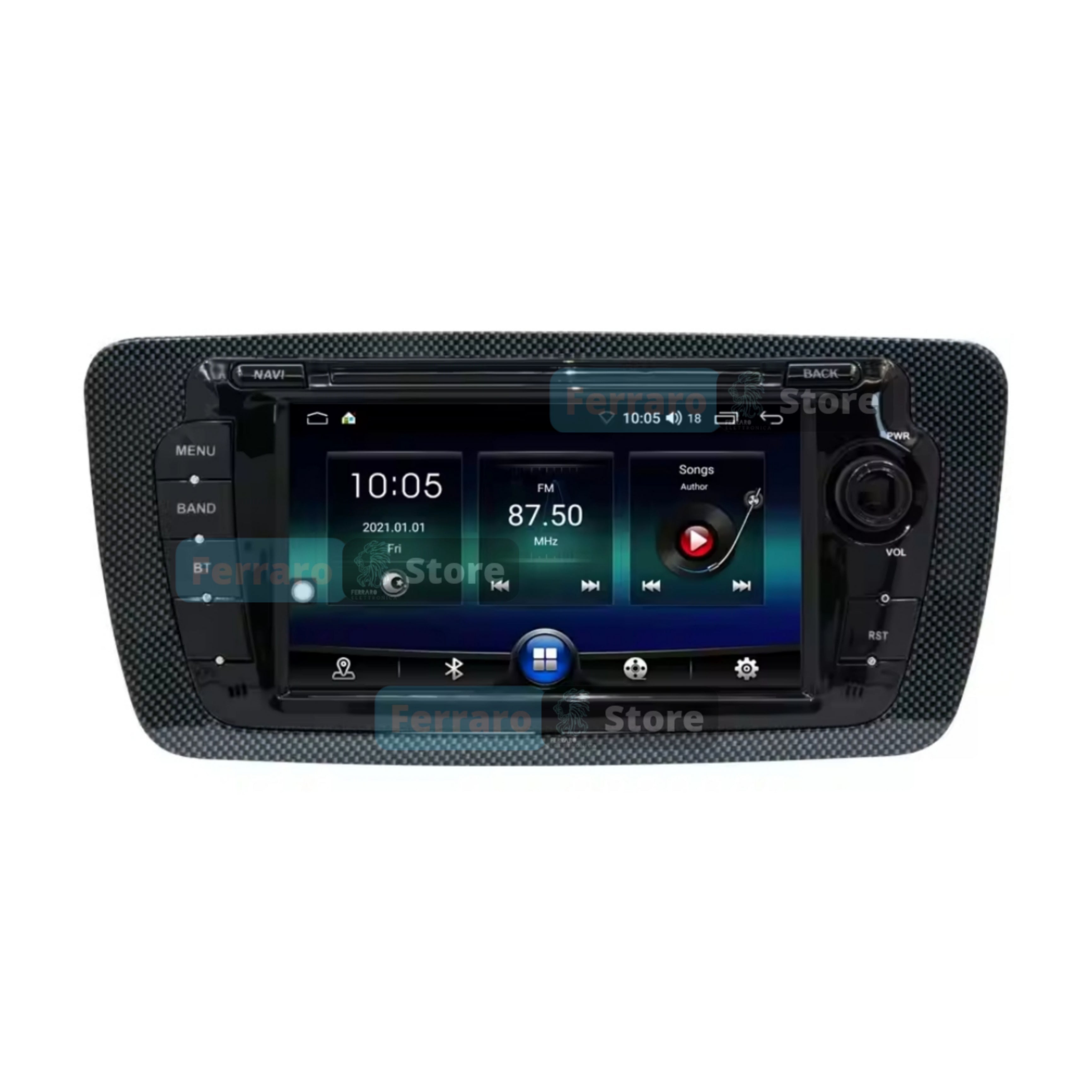 Autoradio per Seat Ibiza 6 7" | 2008-2015 | Android | Bluetooth | CarPlay | Android Auto | 4GB/8GB Ram