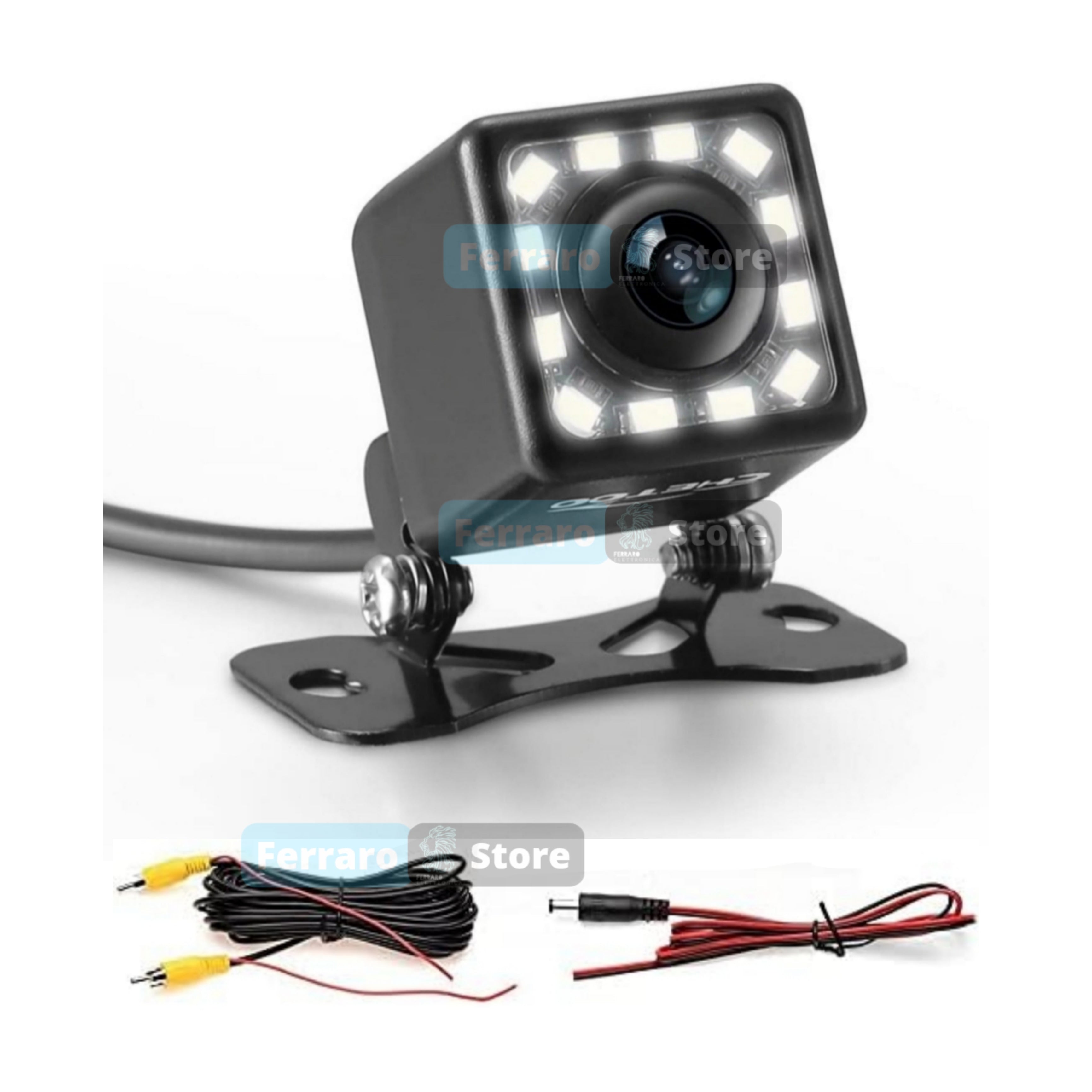 480p Rear View Camera - Universal Vehicle Rear View Camera, Waterproof, 120 Degree° Wide Angle, High Resolution, Universal