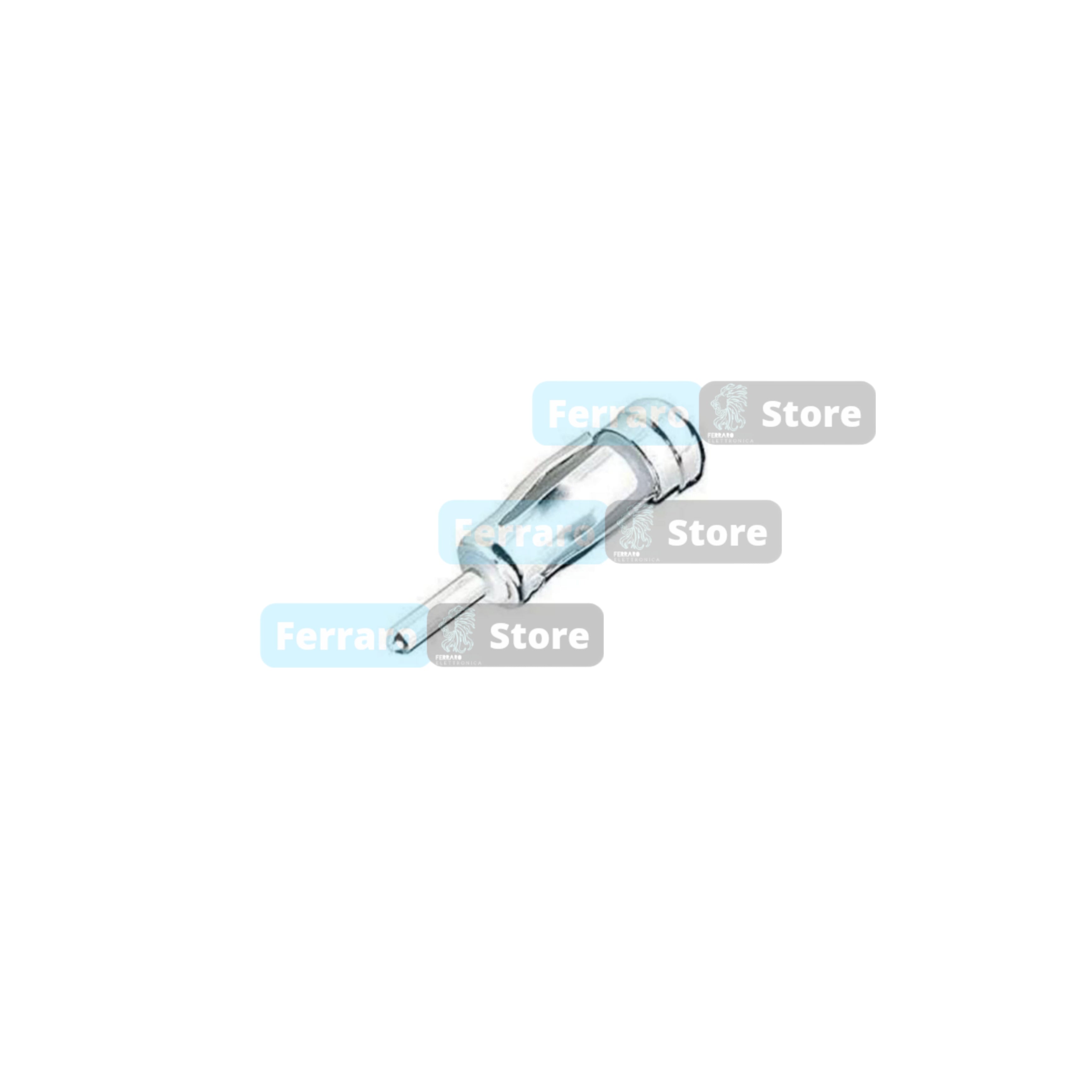 Adattatore Antenna Radio - ISO>DIN per Autoradio, Universale Conf. 1PZ.