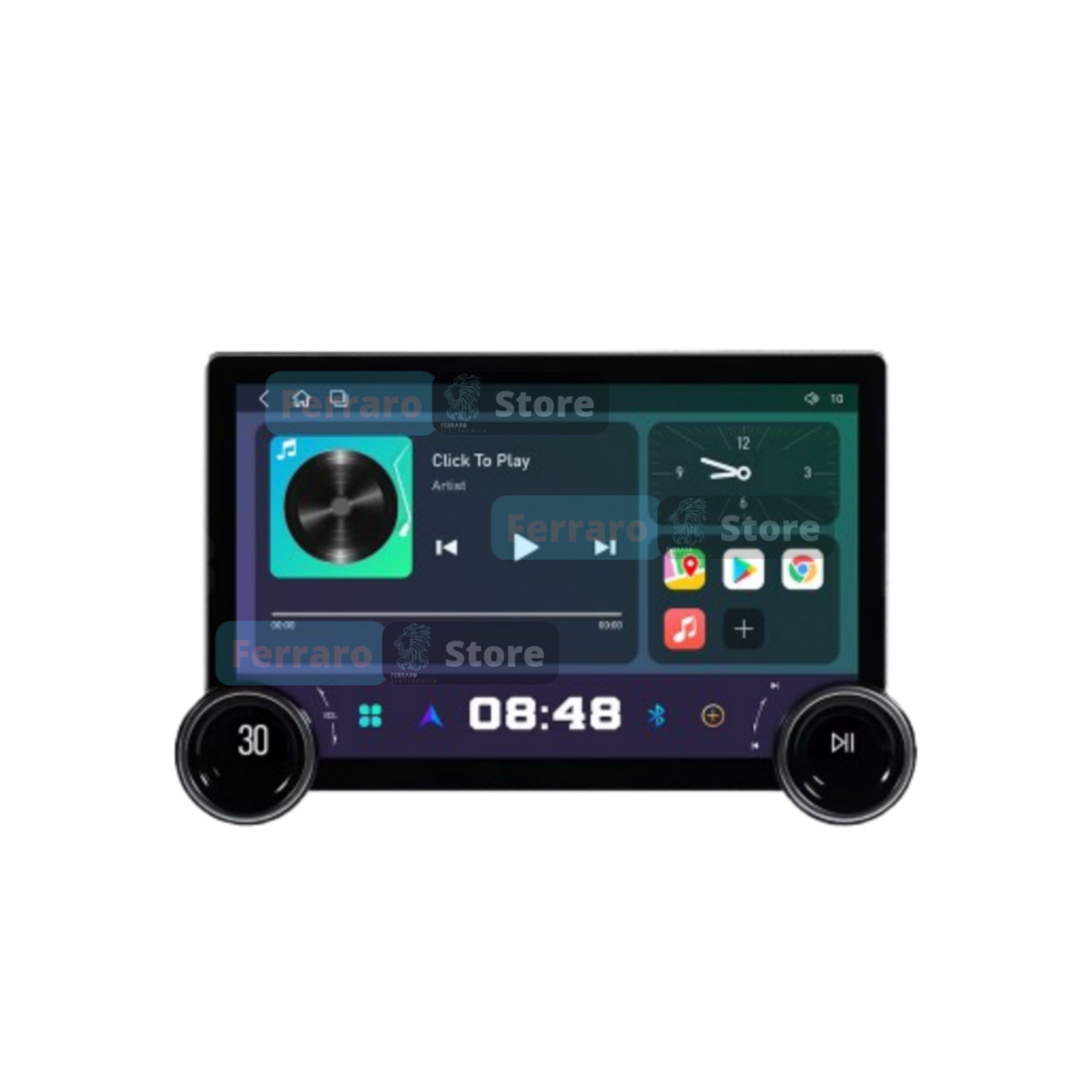 Autoradio per Renault Arkana | Duster 11.8" 2K | 2018-2021 | Android | Bluetooth | CarPlay | Android Auto | 4/64GB Ram