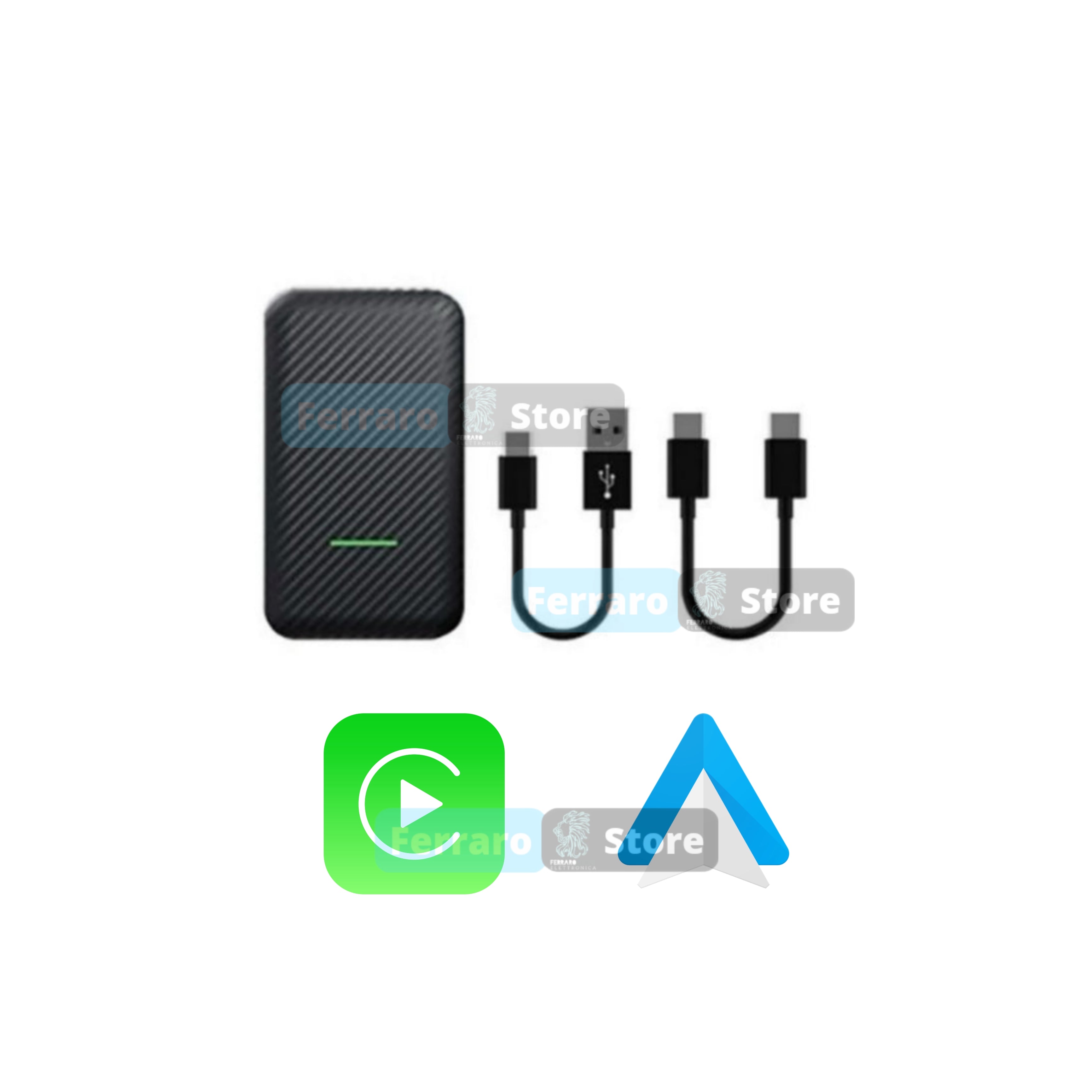 Scatoletta CarPlay e Android Auto | 2/32GB | Da Cablato a Wireless, Sblocco Sistema Operativo Android