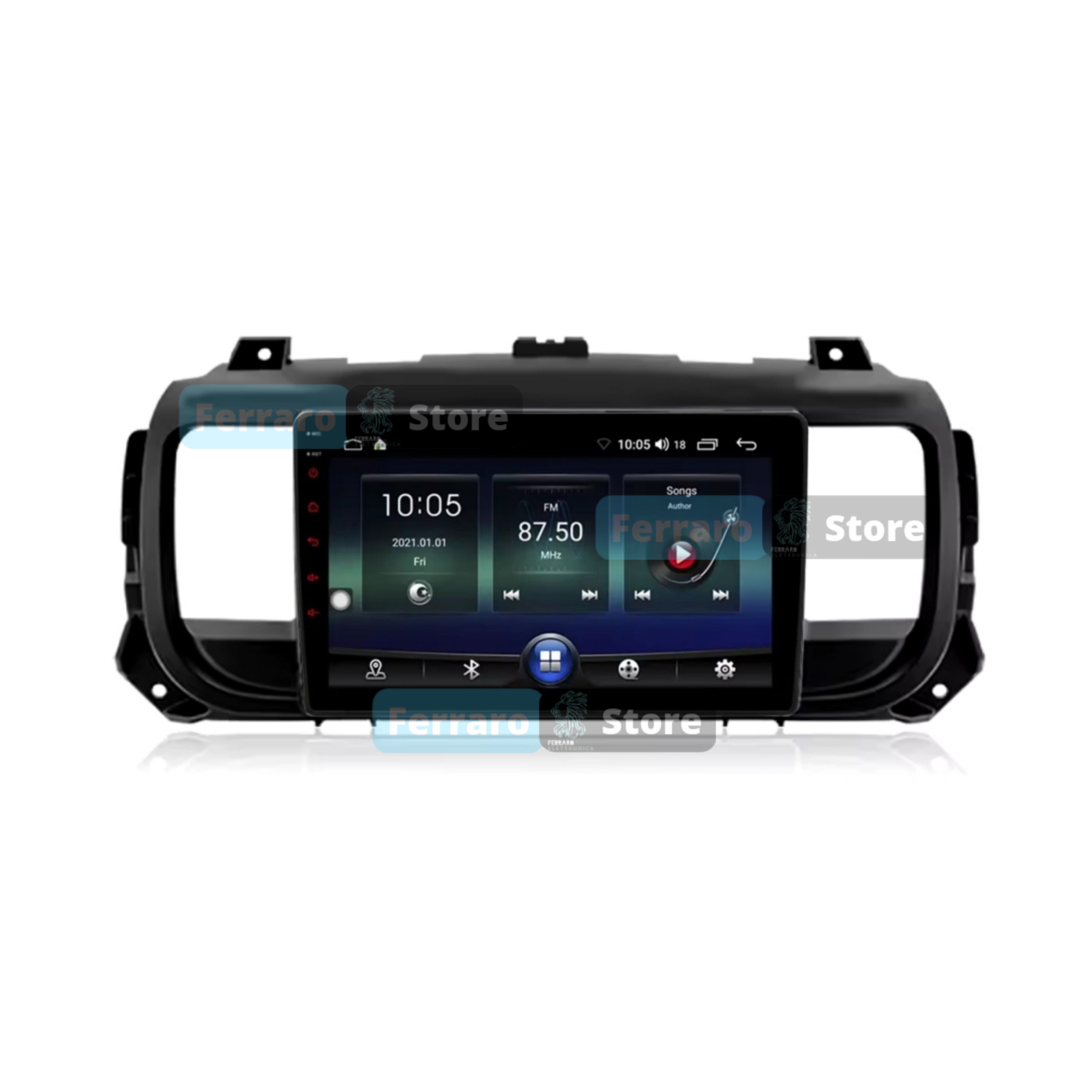 Autoradio per Peugeot Expert | Citroen Jumpy 3 | SpaceTourer 9" | 2016-2021 | Android | Bluetooth | CarPlay | Android Auto | 2GB/4GB/6GB/8GB Ram