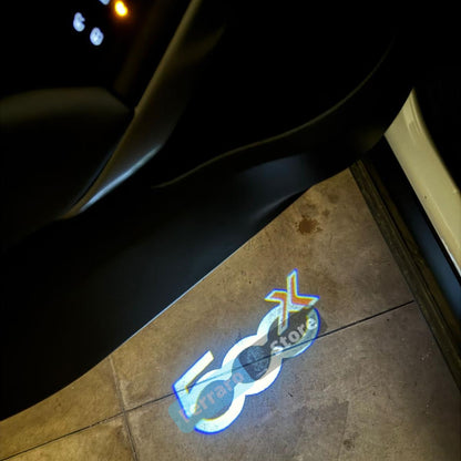 Luce di Cortesia Fiat 500x | Plug and Play | Proiettore Logo