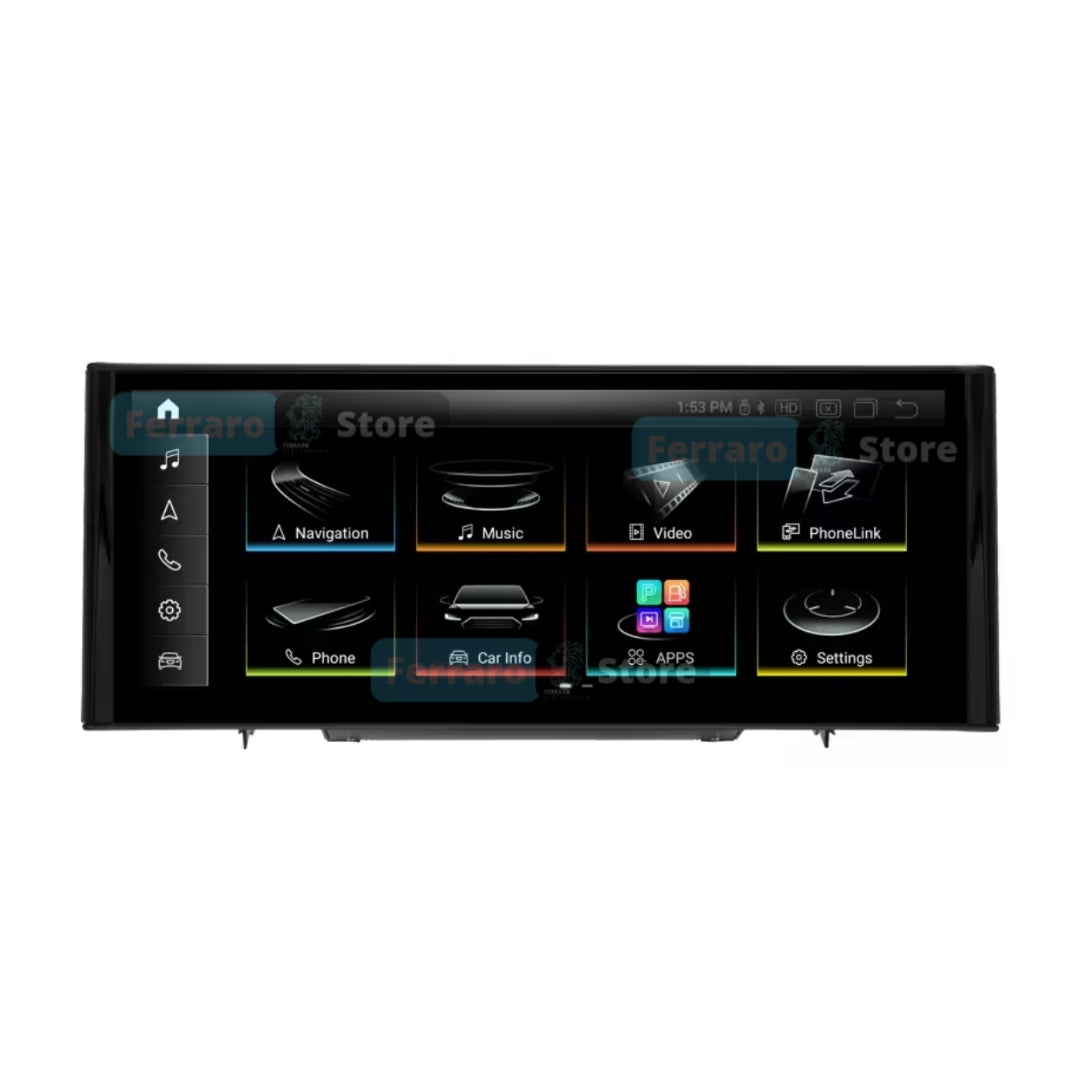 Autoradio per Audi Q3 | 12.3" | 2012-2018 | Android | Bluetooth | CarPlay | Android Auto | 4/64GB Ram