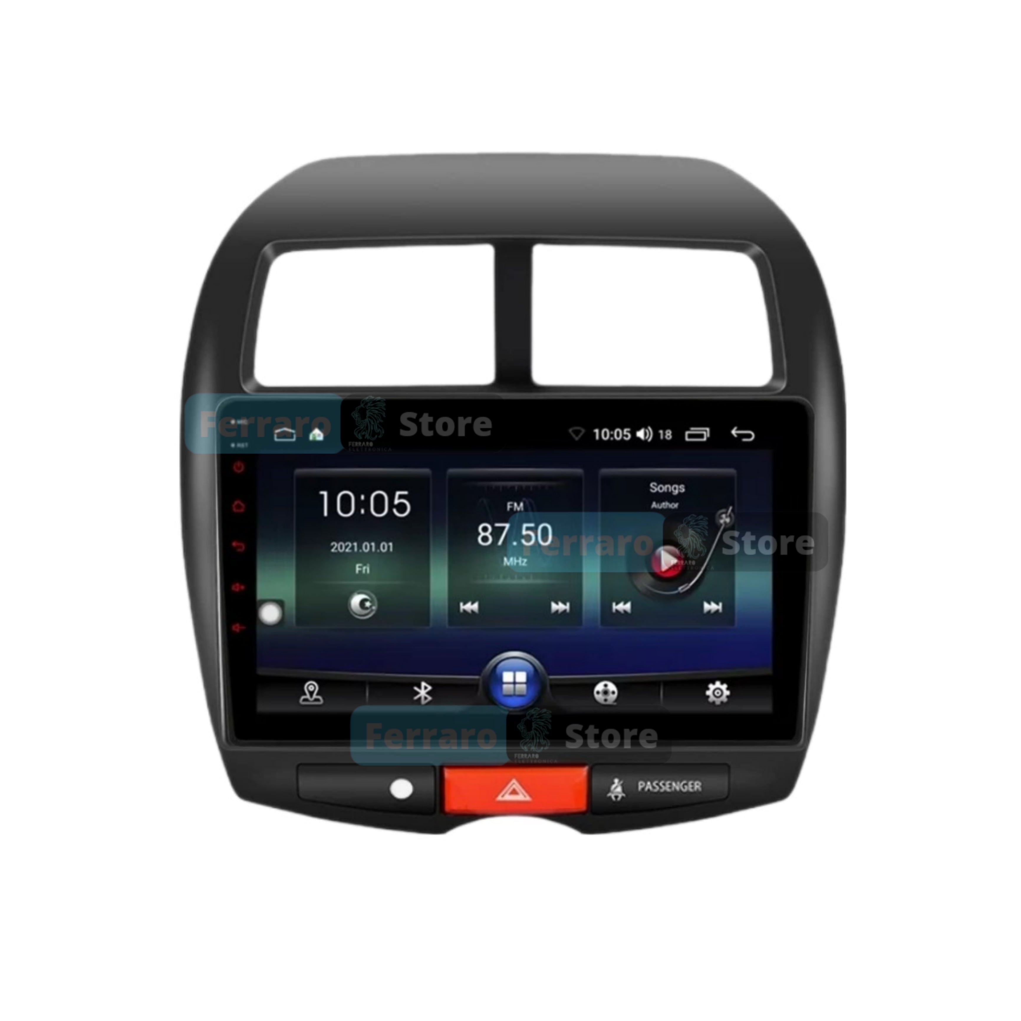 Autoradio per Mitsubishi | Peugeot 4008 | Citroen C4 AirCross 10.1" | 2010-2018 | Android | Bluetooth | CarPlay | Android Auto | 2GB/4GB Ram