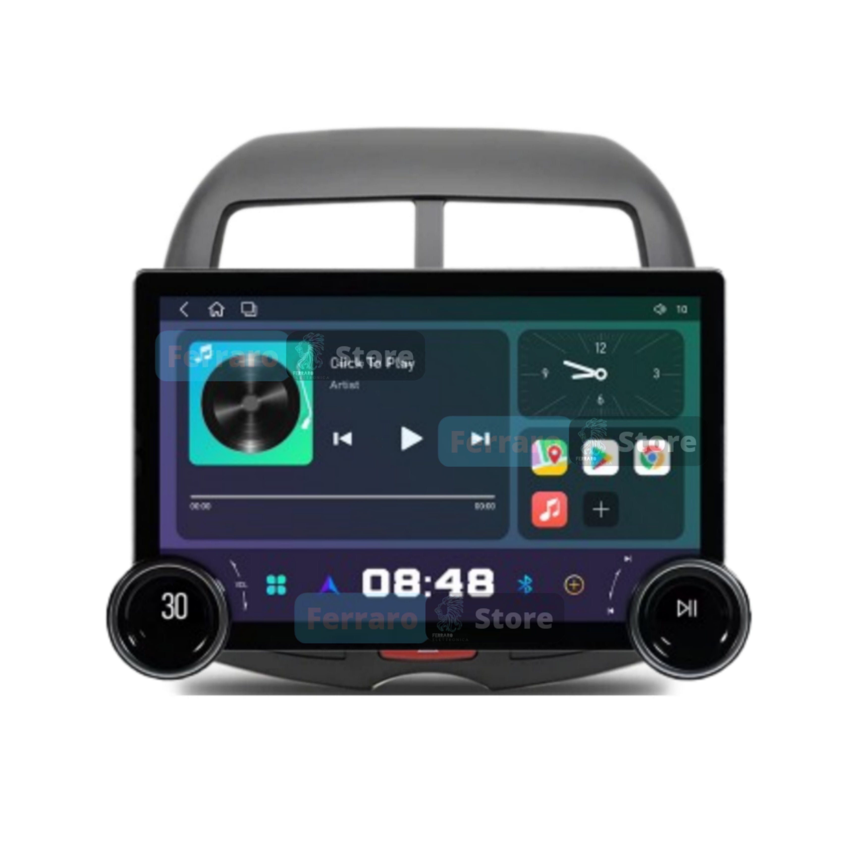 Autoradio per Mitsubishi | Peugeot 4008 | Citroen C4 AirCross 11.8" 2K | 2010-2018 | Android | Bluetooth | CarPlay | Android Auto | 4/64GB Ram