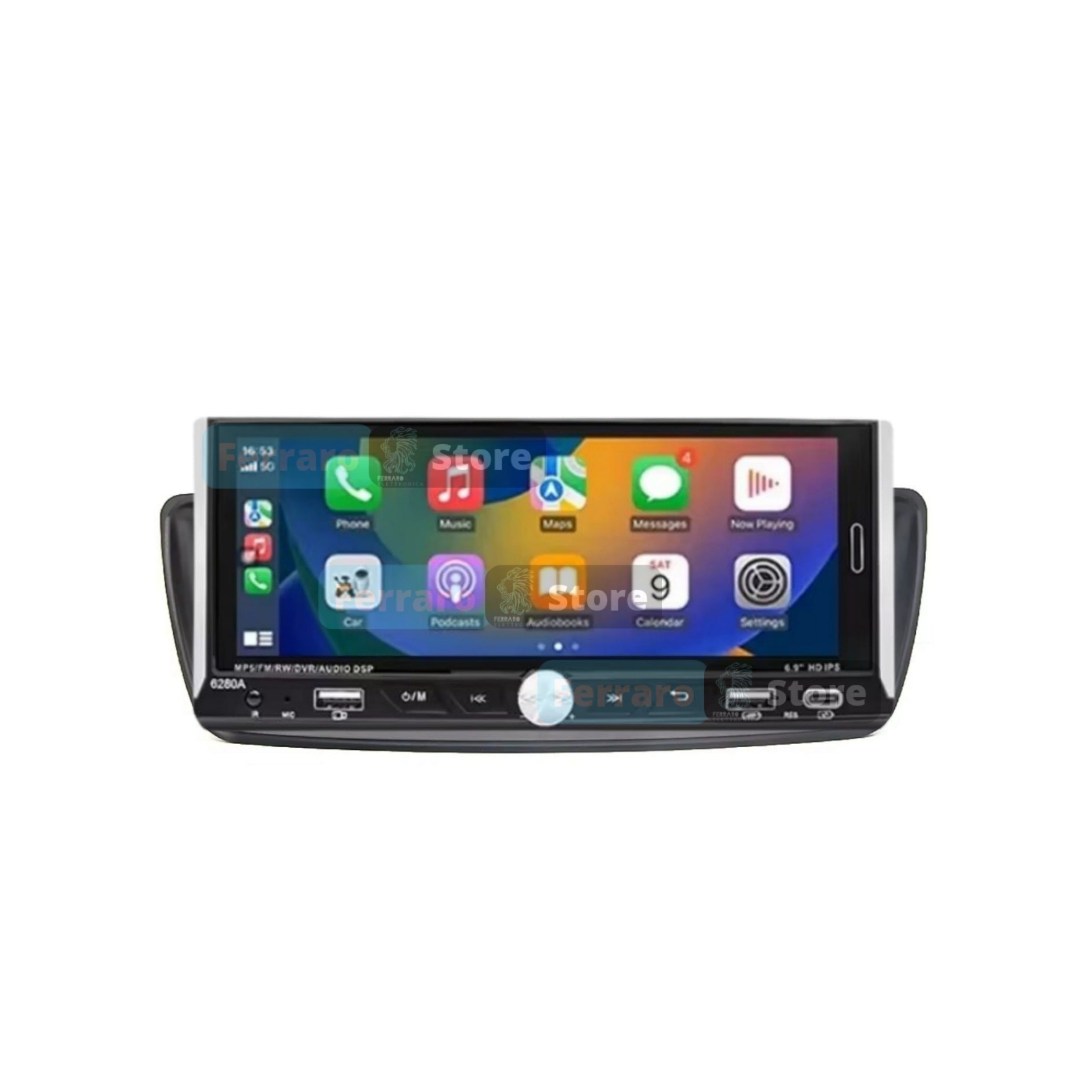 Autoradio per Citroen C1 | Toyota Aygo | Peugeot 107 | 6.9" | 2005-2014 | Android | Bluetooth | CarPlay | Android Auto | 2/32GB Ram