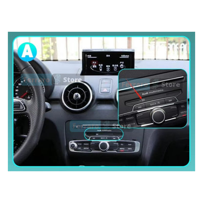 Autoradio per Audi A1/S1 | Q2 | 10.25" | 2012-2018 | Android | Bluetooth | CarPlay | Android Auto | 4/64GB Ram