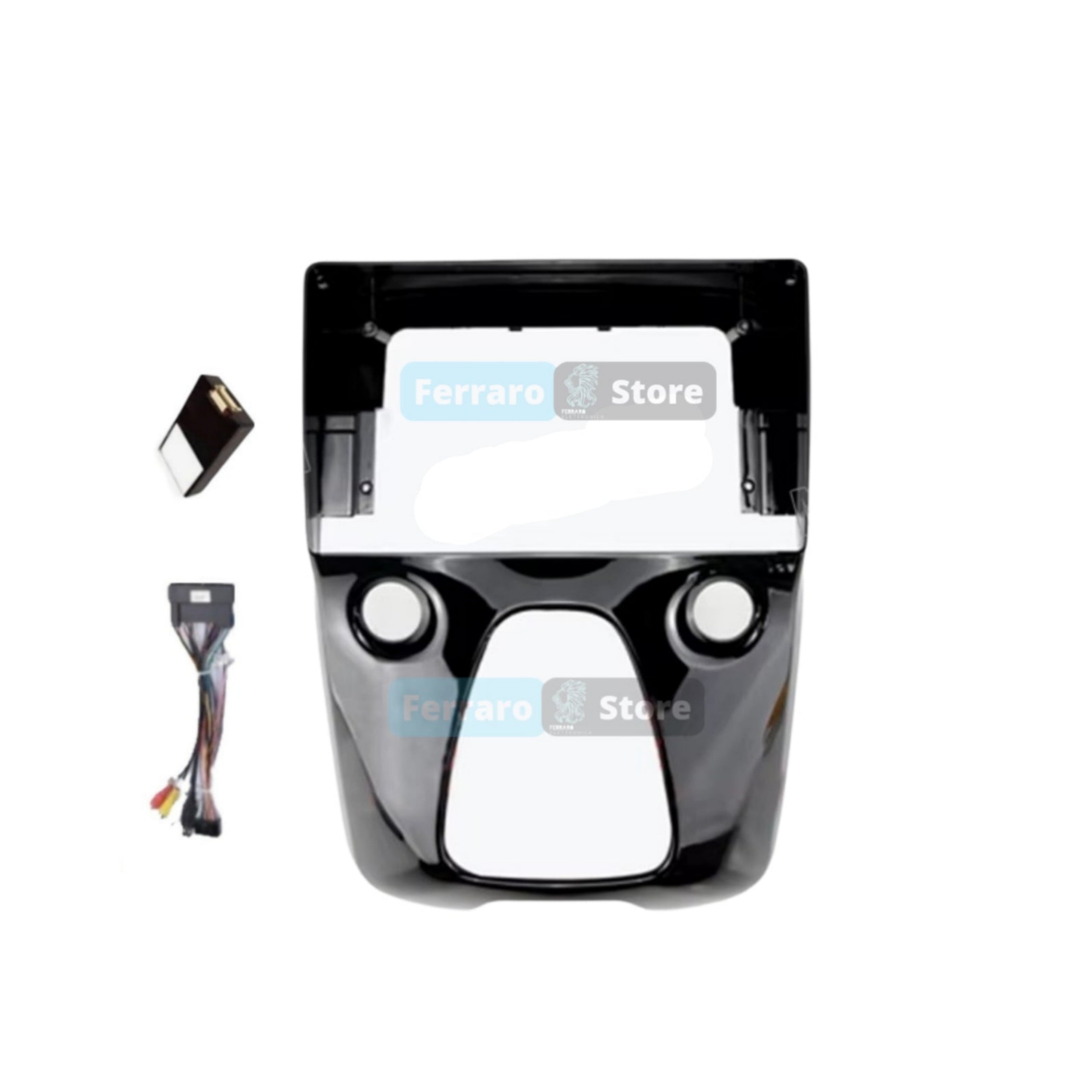 Kit Montaggio Autoradio 10.1"Pollici Citroen C1 | Peugeot 108 | Toyota Aygo  | 2014-2021 | Mascherina | Cablaggio Autoradio Android